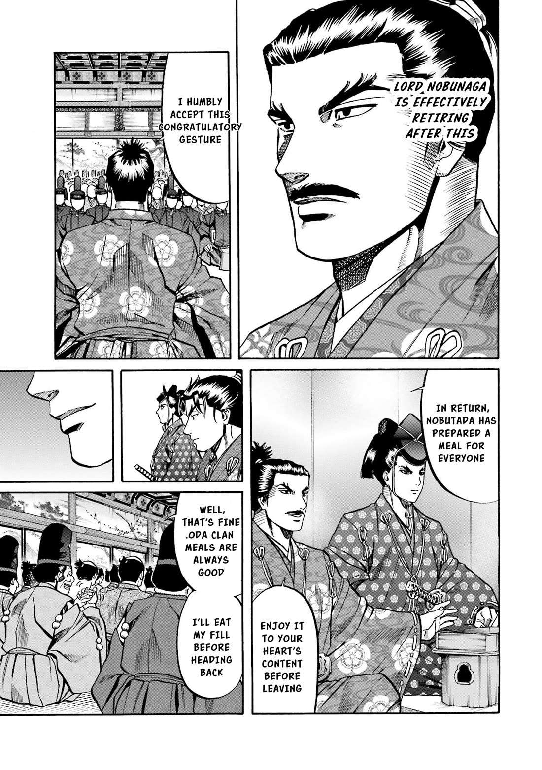Nobunaga no Chef Chapter 138 page 18 - Chapter 138: Nobukatsu's Scheme