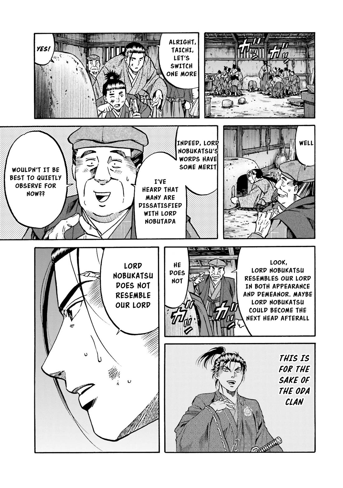 Nobunaga no Chef Chapter 138 page 22 - Chapter 138: Nobukatsu's Scheme