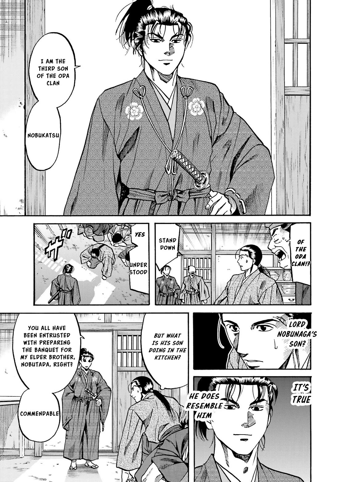Nobunaga no Chef Chapter 138 page 4 - Chapter 138: Nobukatsu's Scheme