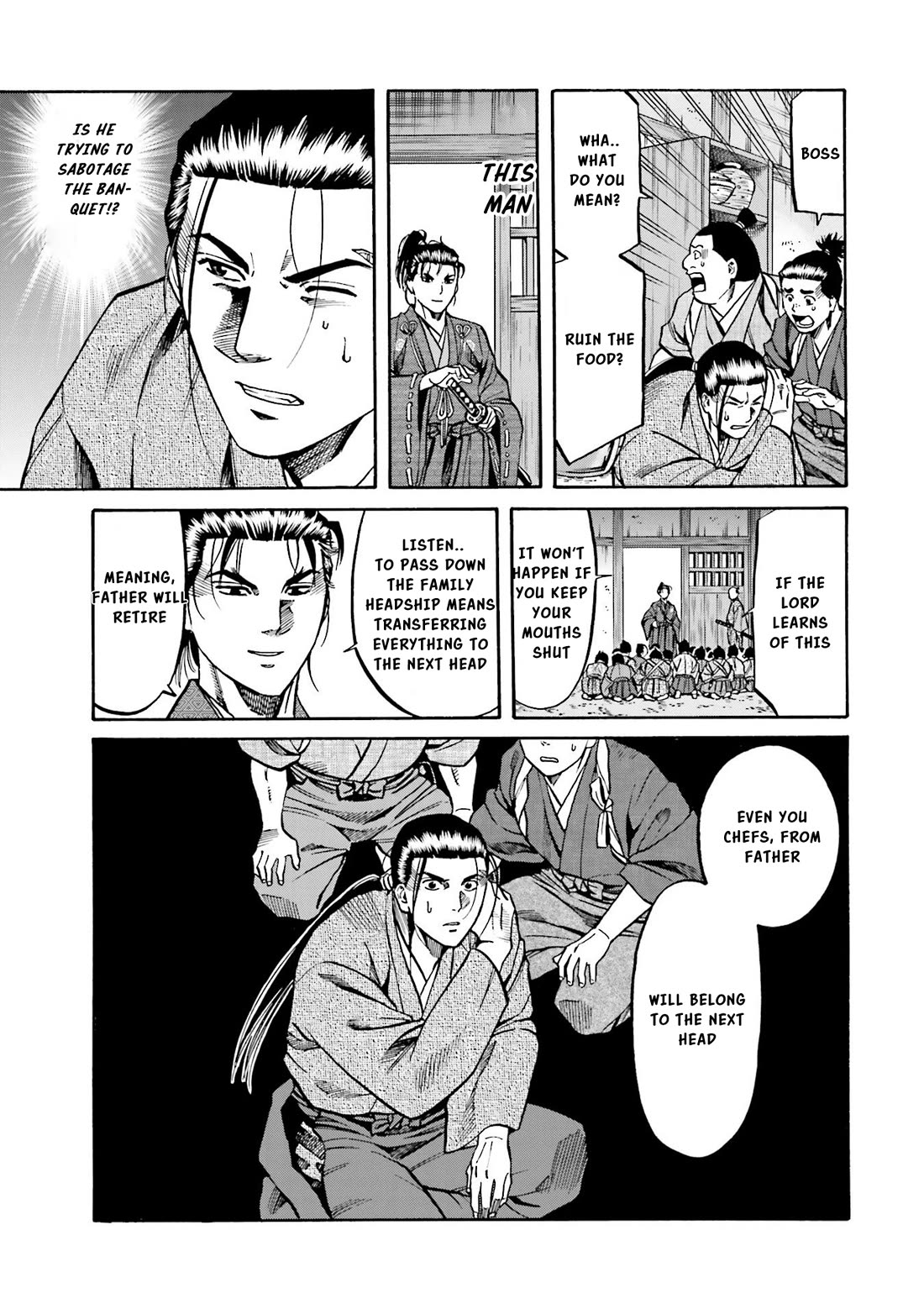 Nobunaga no Chef Chapter 138 page 8 - Chapter 138: Nobukatsu's Scheme