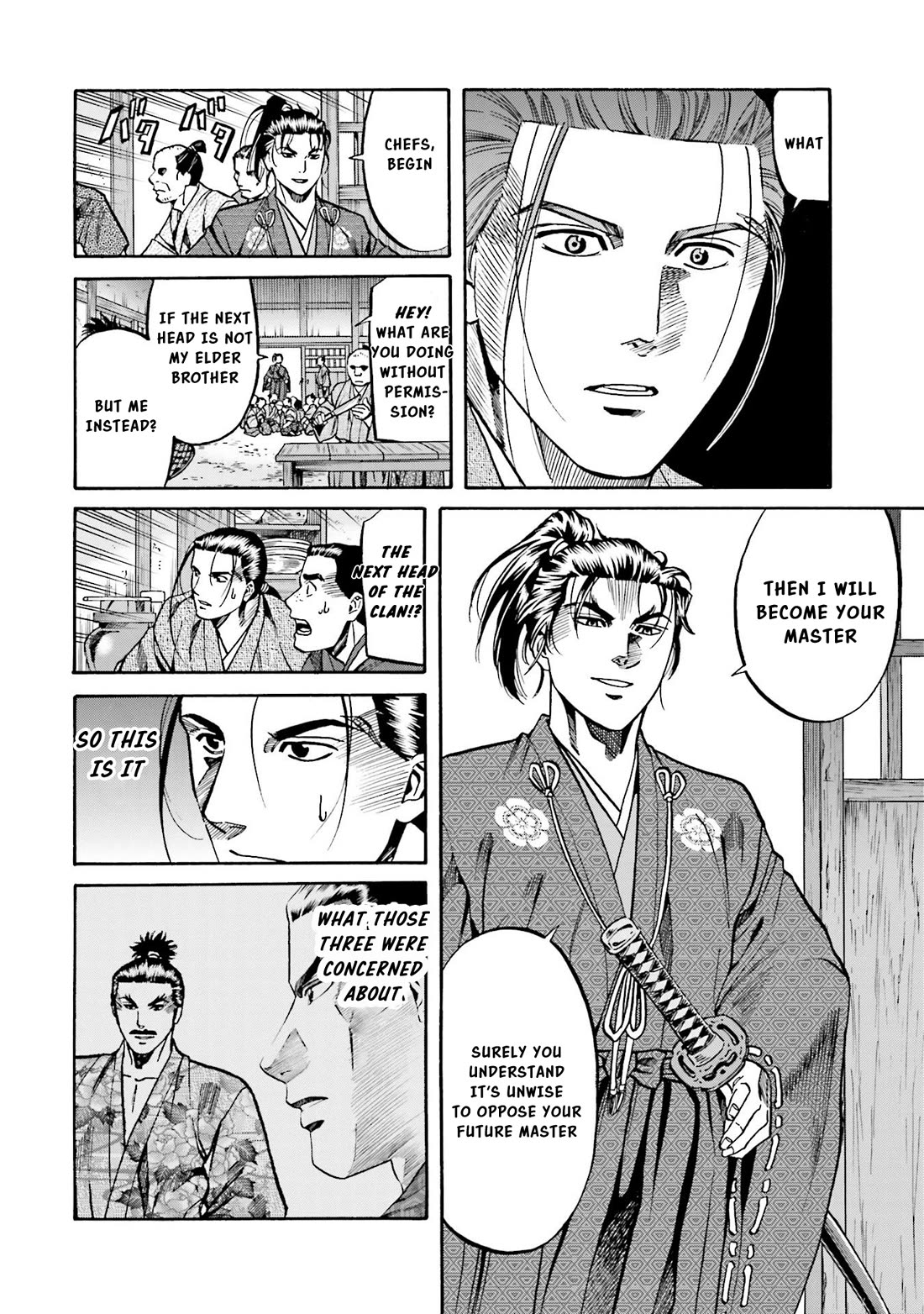 Nobunaga no Chef Chapter 138 page 9 - Chapter 138: Nobukatsu's Scheme
