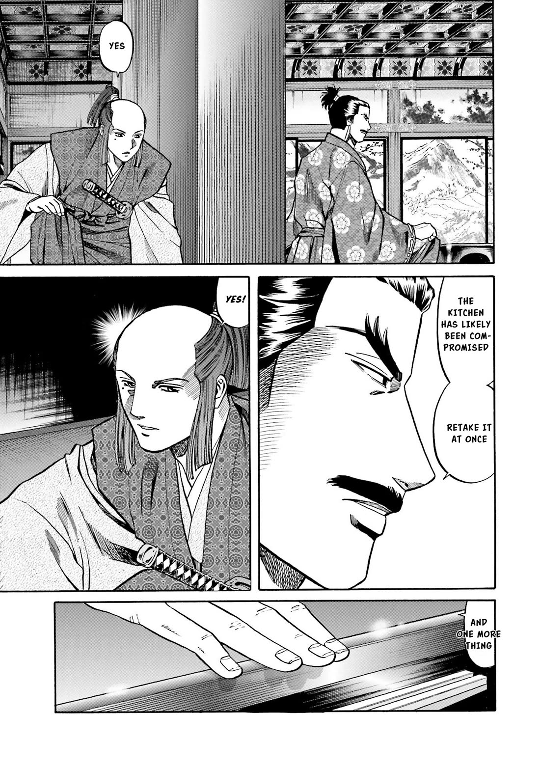 Nobunaga no Chef Chapter 139 page 8 - Chapter 139: The Trampled Banquet