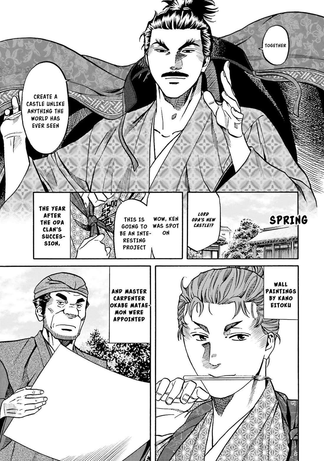 Nobunaga no Chef Chapter 141 page 6 - Chapter 141: Nobunaga's New Residence