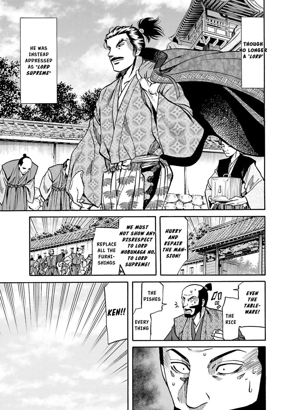 Nobunaga no Chef Chapter 141 page 8 - Chapter 141: Nobunaga's New Residence
