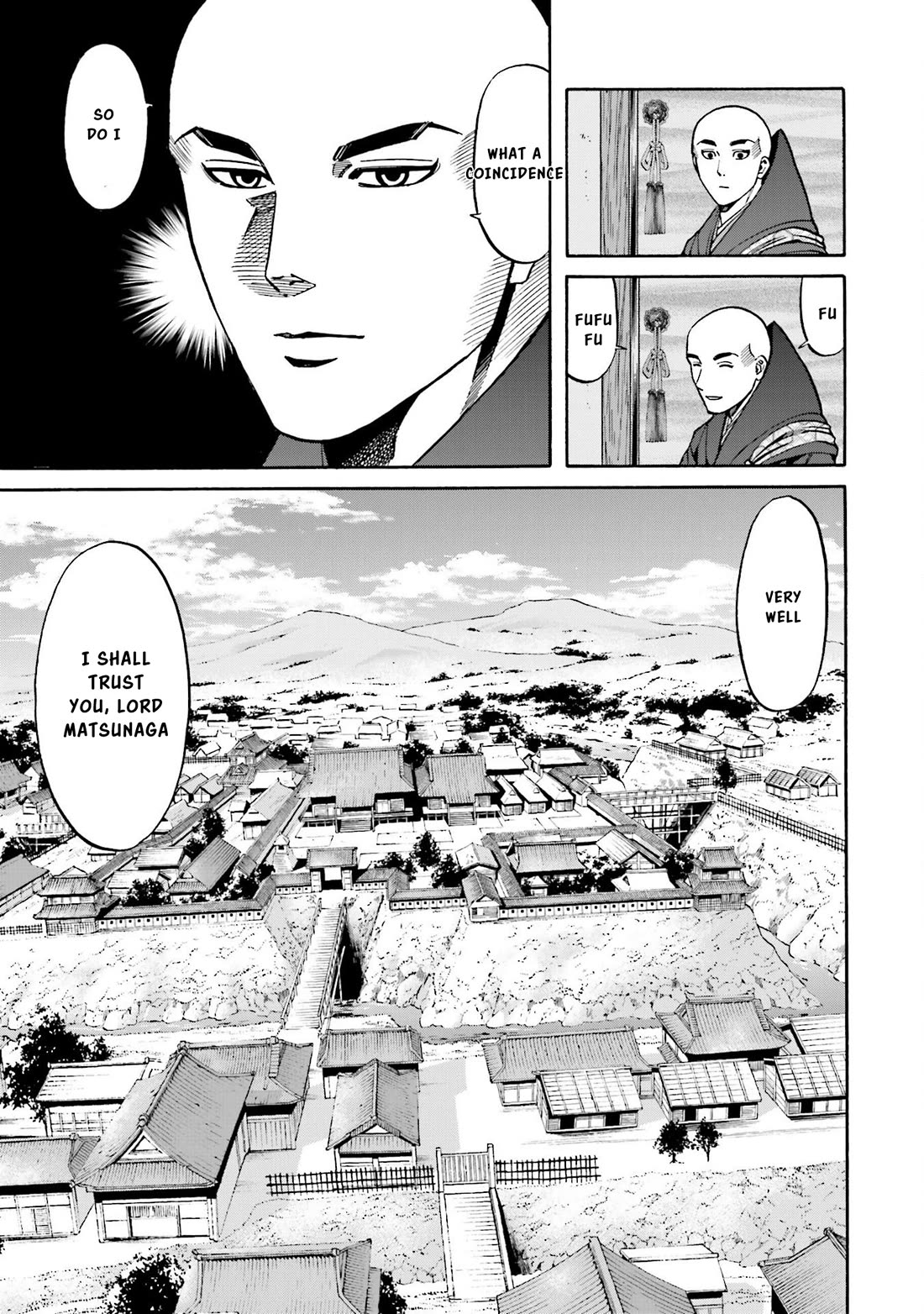 Nobunaga no Chef Chapter 142 page 14 - Chapter 142: Those who trap and those who are Trapped