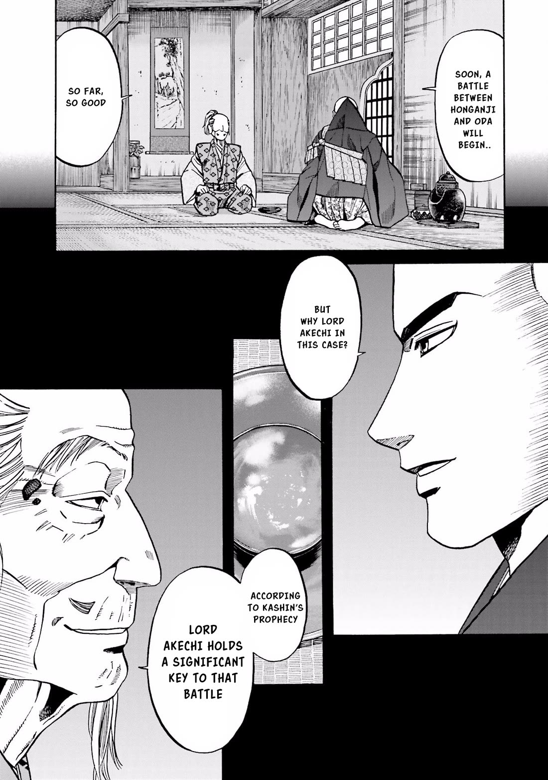 Nobunaga no Chef Chapter 142 page 2 - Chapter 142: Those who trap and those who are Trapped