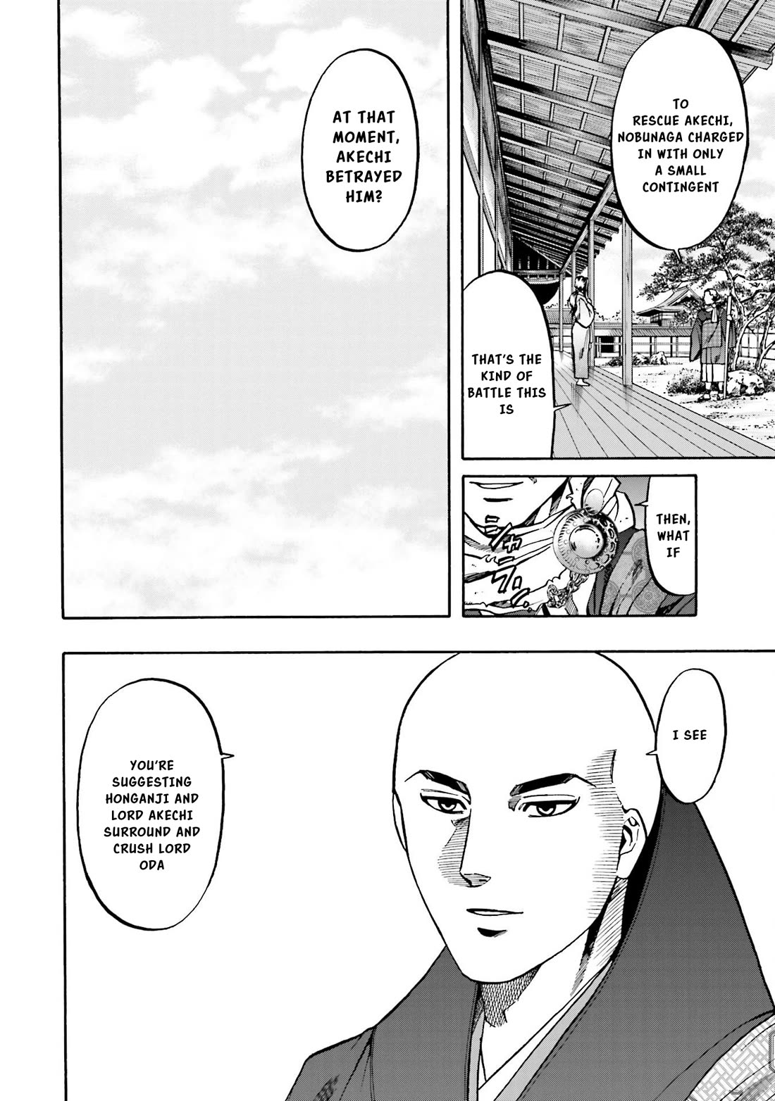Nobunaga no Chef Chapter 142 page 9 - Chapter 142: Those who trap and those who are Trapped
