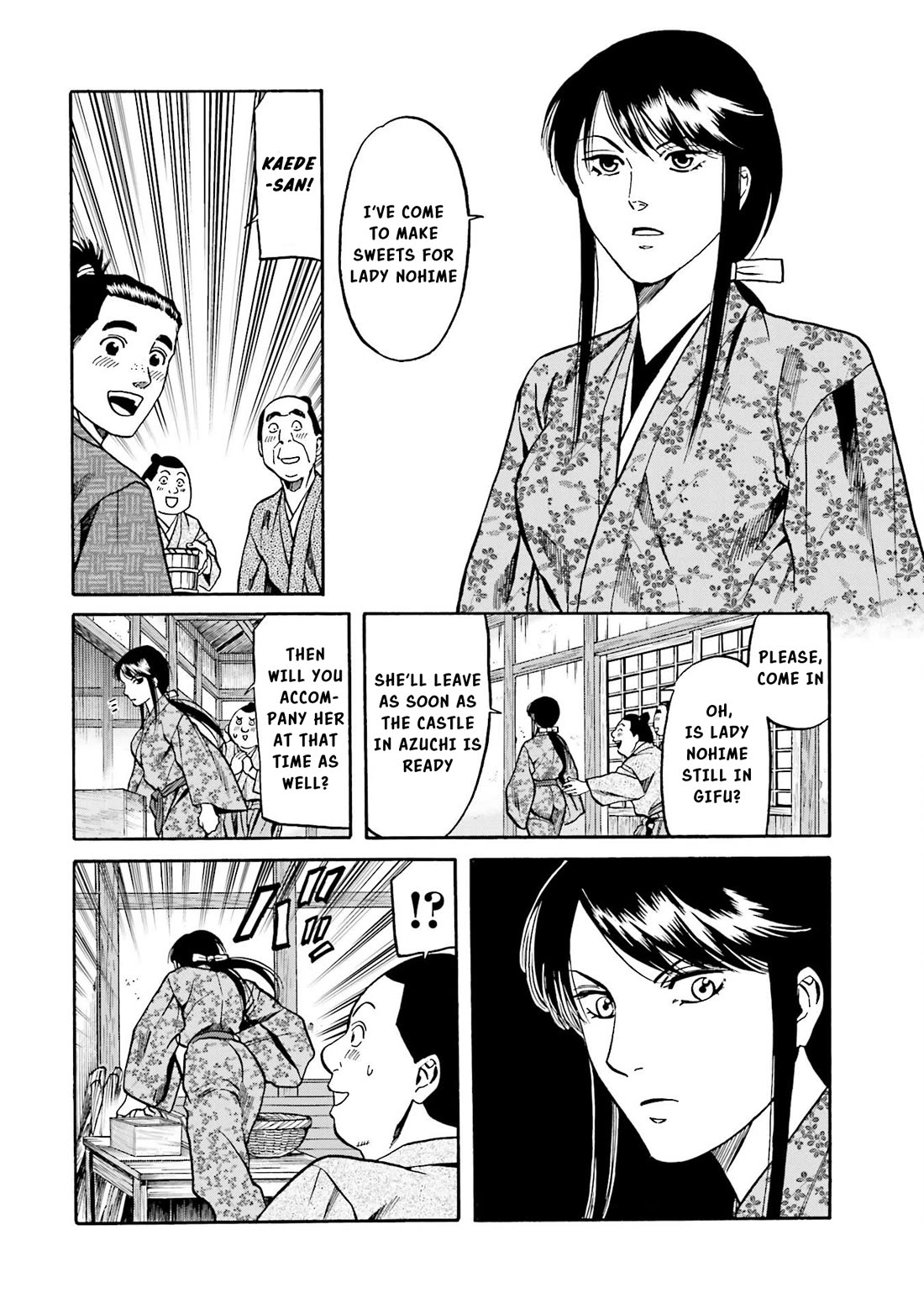 Nobunaga no Chef Chapter 143 page 11 - Chapter 143: Hachiko's Message