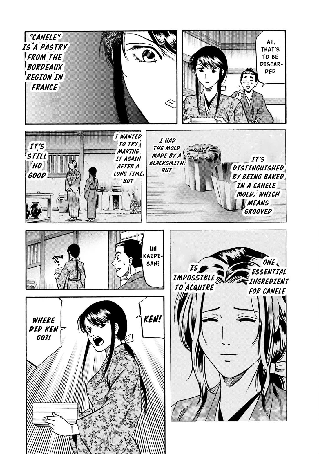 Nobunaga no Chef Chapter 143 page 13 - Chapter 143: Hachiko's Message