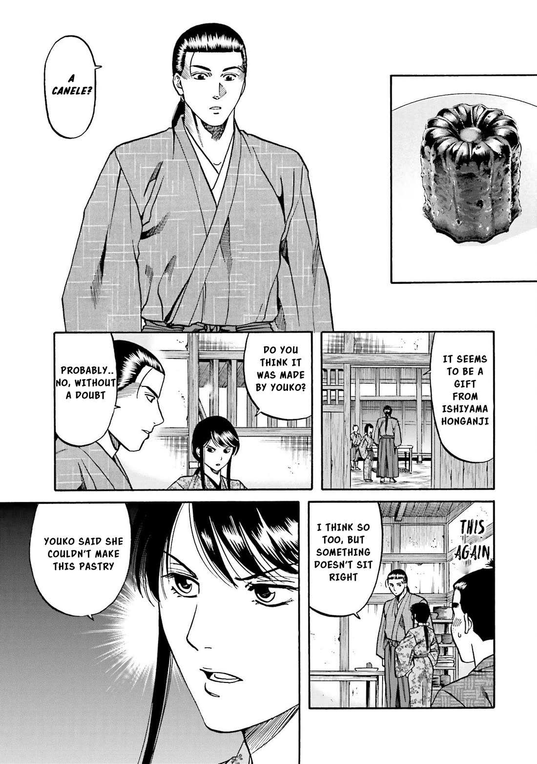 Nobunaga no Chef Chapter 143 page 14 - Chapter 143: Hachiko's Message