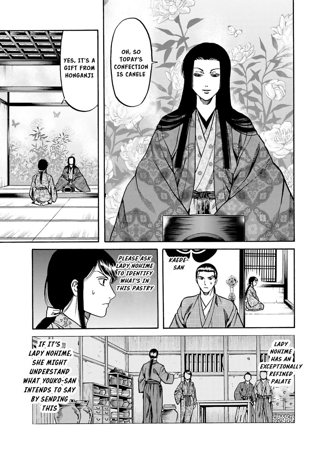 Nobunaga no Chef Chapter 143 page 18 - Chapter 143: Hachiko's Message
