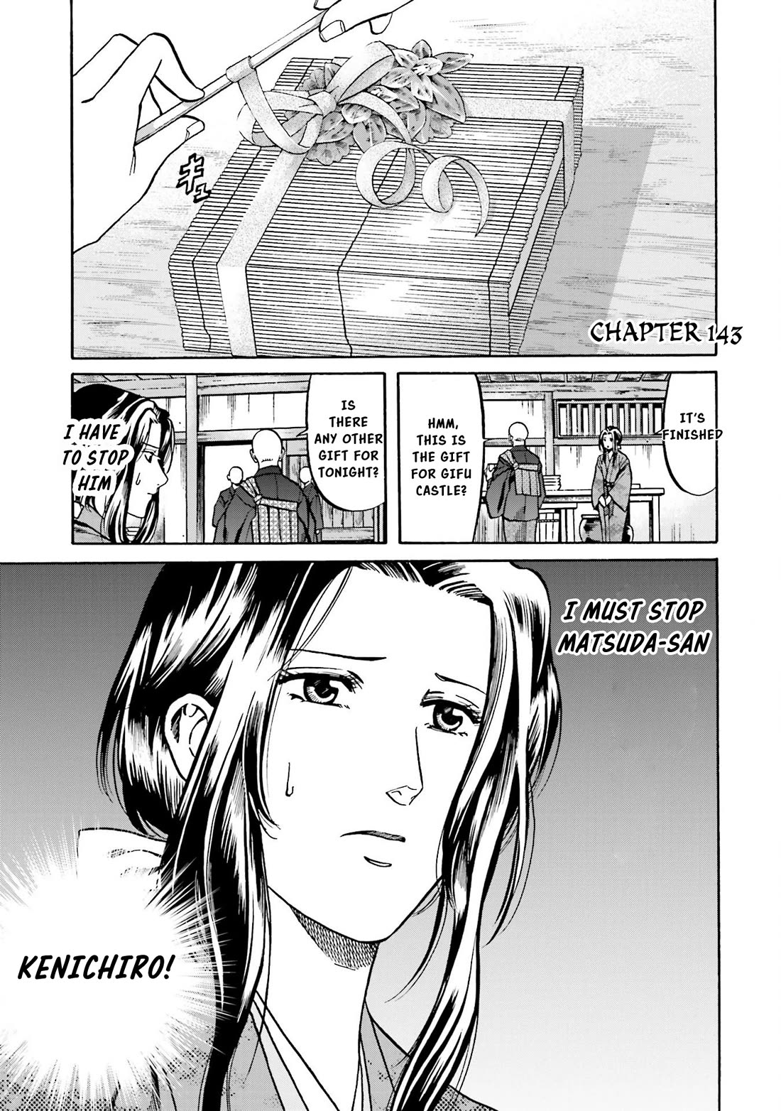 Nobunaga no Chef Chapter 143 page 2 - Chapter 143: Hachiko's Message