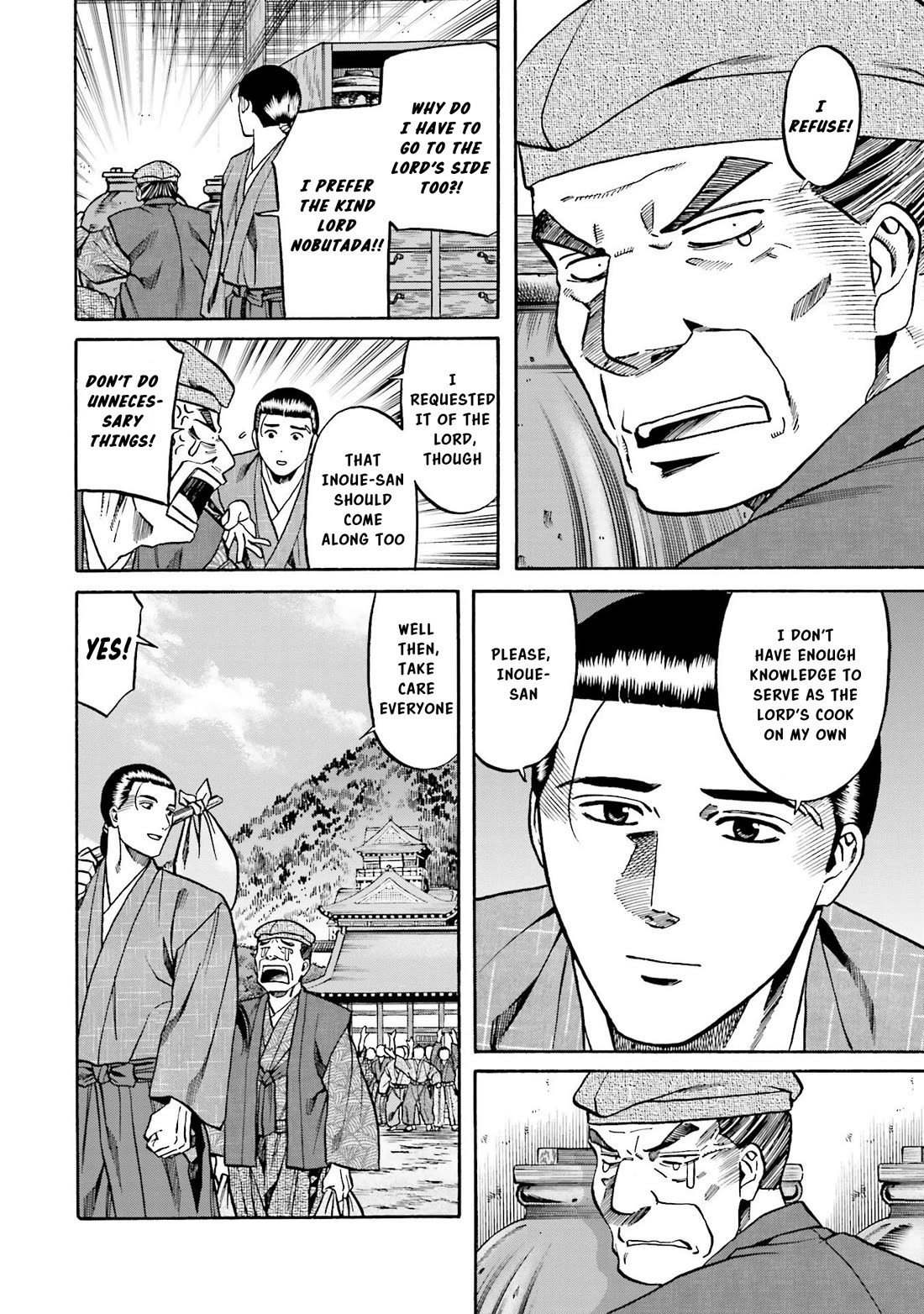 Nobunaga no Chef Chapter 143 page 5 - Chapter 143: Hachiko's Message