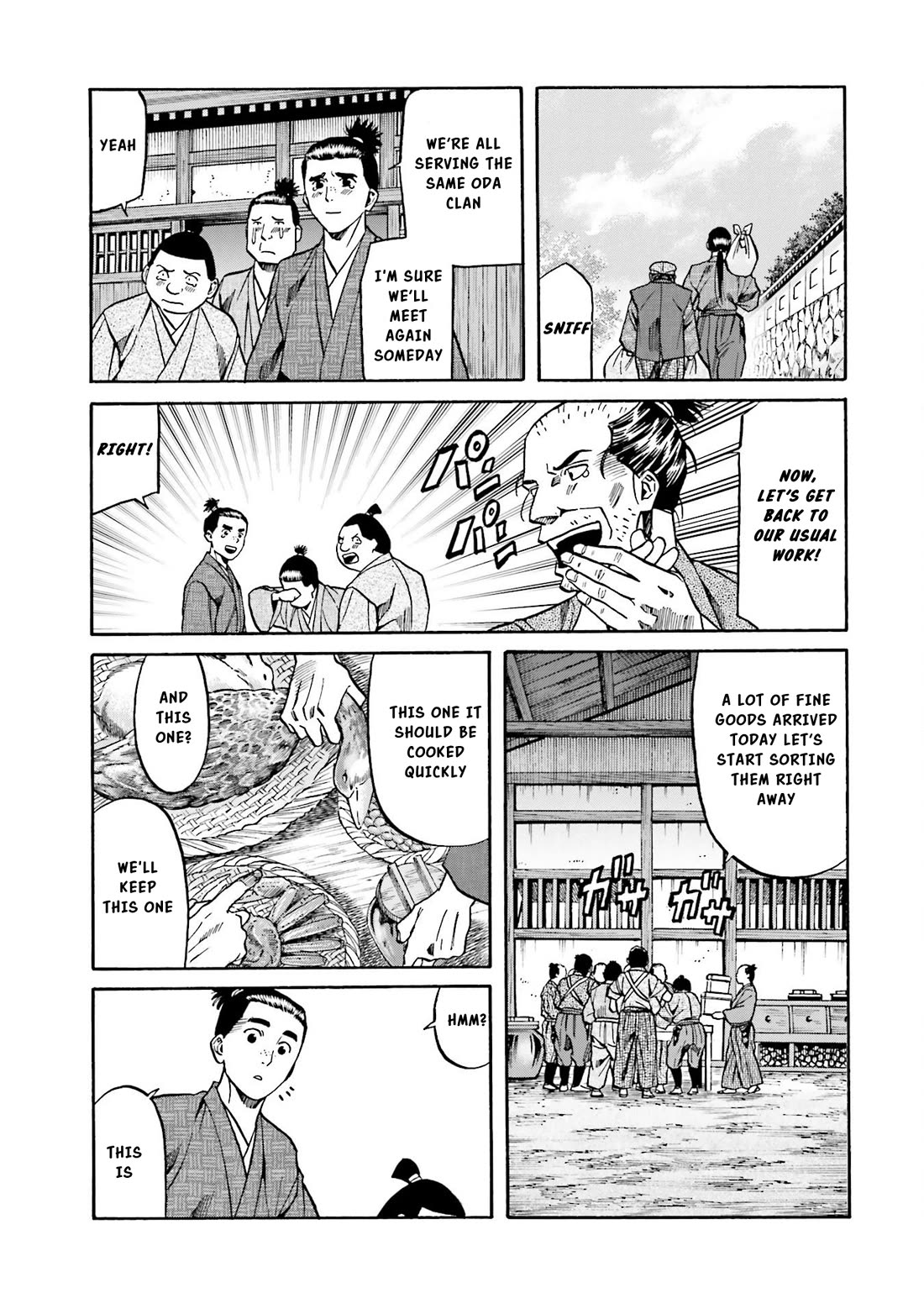 Nobunaga no Chef Chapter 143 page 6 - Chapter 143: Hachiko's Message