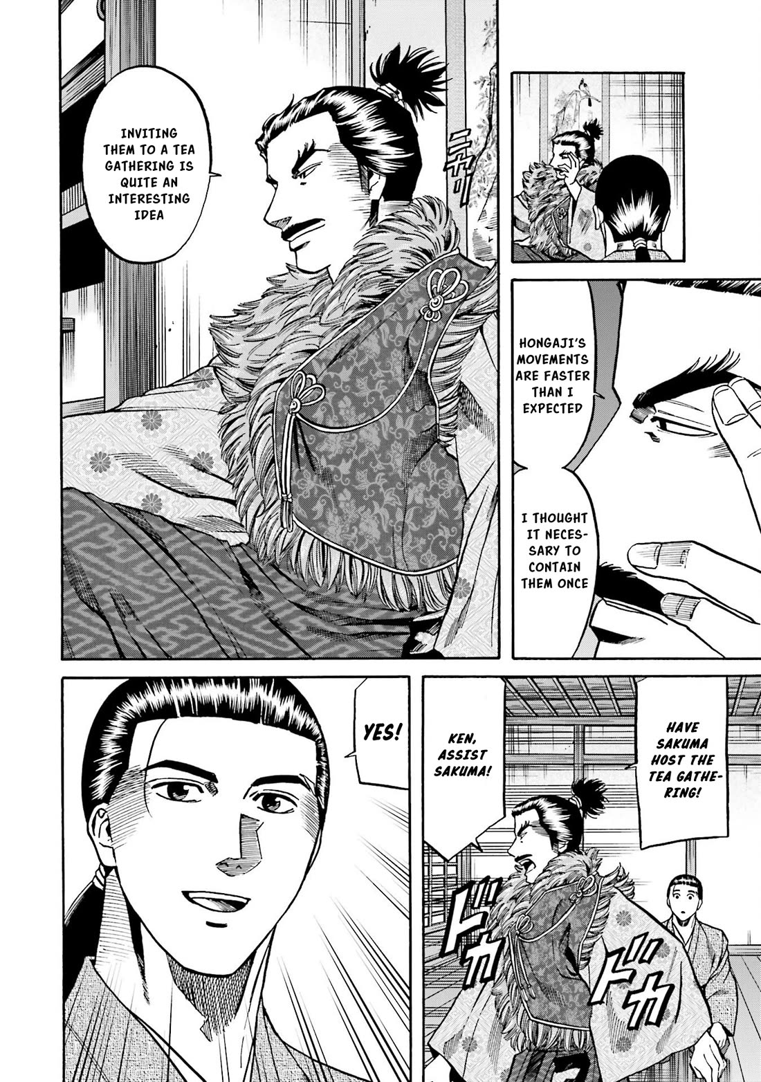 Nobunaga no Chef Chapter 144 page 13 - Chapter 144: The Warring States Tea Gathering