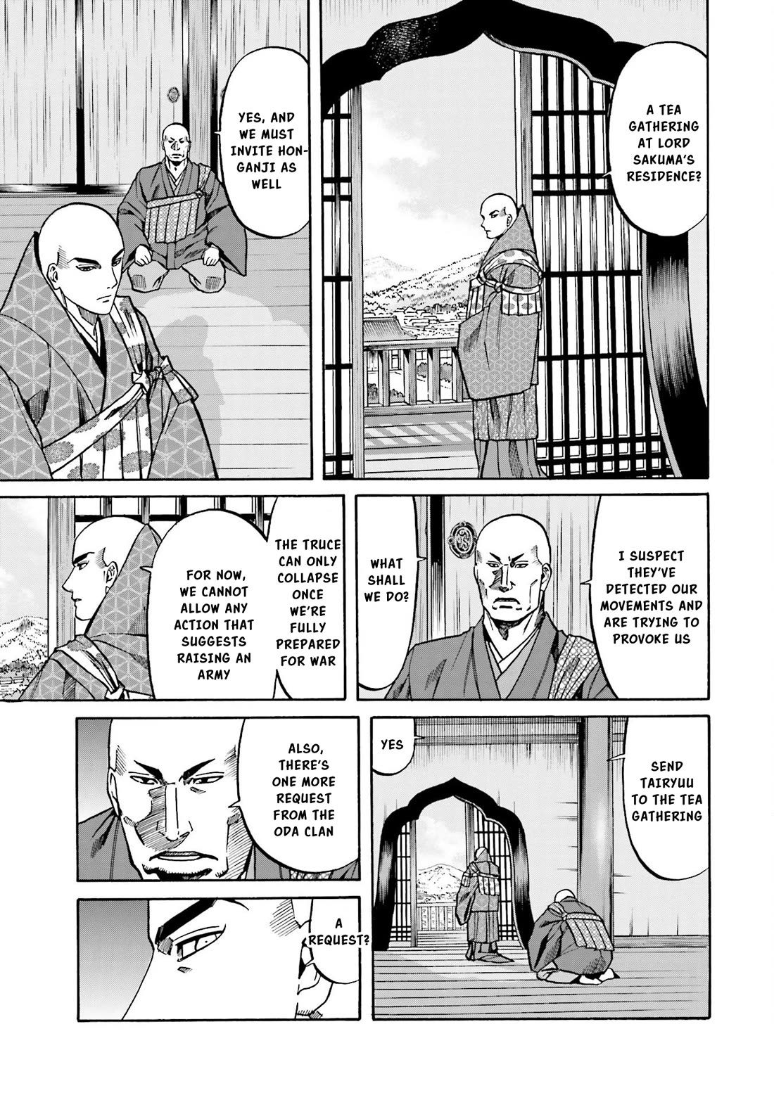 Nobunaga no Chef Chapter 144 page 14 - Chapter 144: The Warring States Tea Gathering