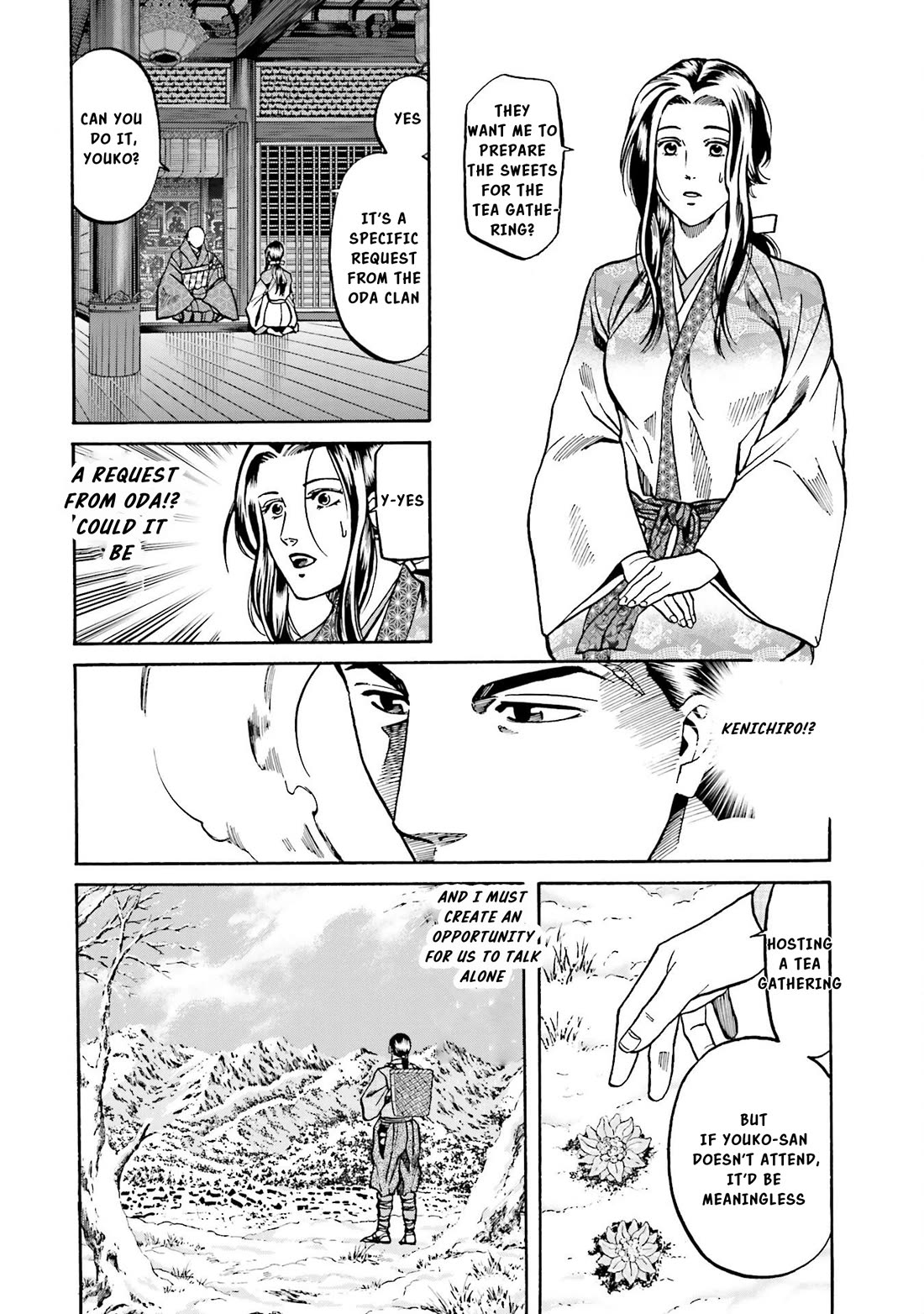 Nobunaga no Chef Chapter 144 page 15 - Chapter 144: The Warring States Tea Gathering