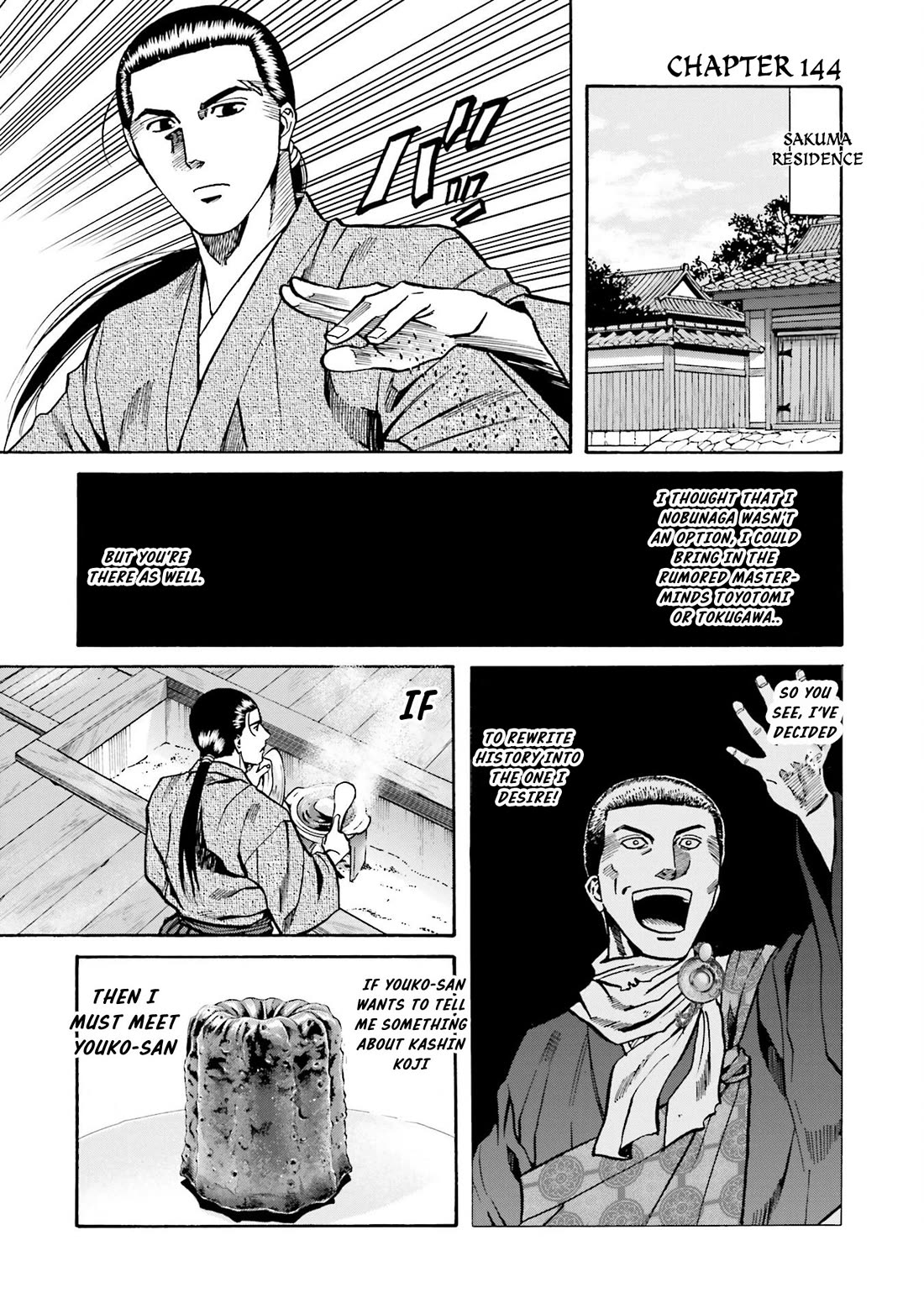 Nobunaga no Chef Chapter 144 page 2 - Chapter 144: The Warring States Tea Gathering