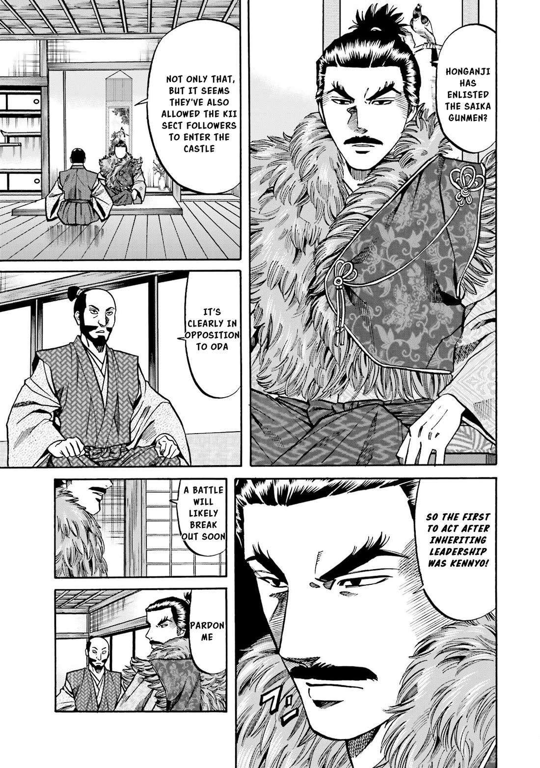 Nobunaga no Chef Chapter 144 page 4 - Chapter 144: The Warring States Tea Gathering
