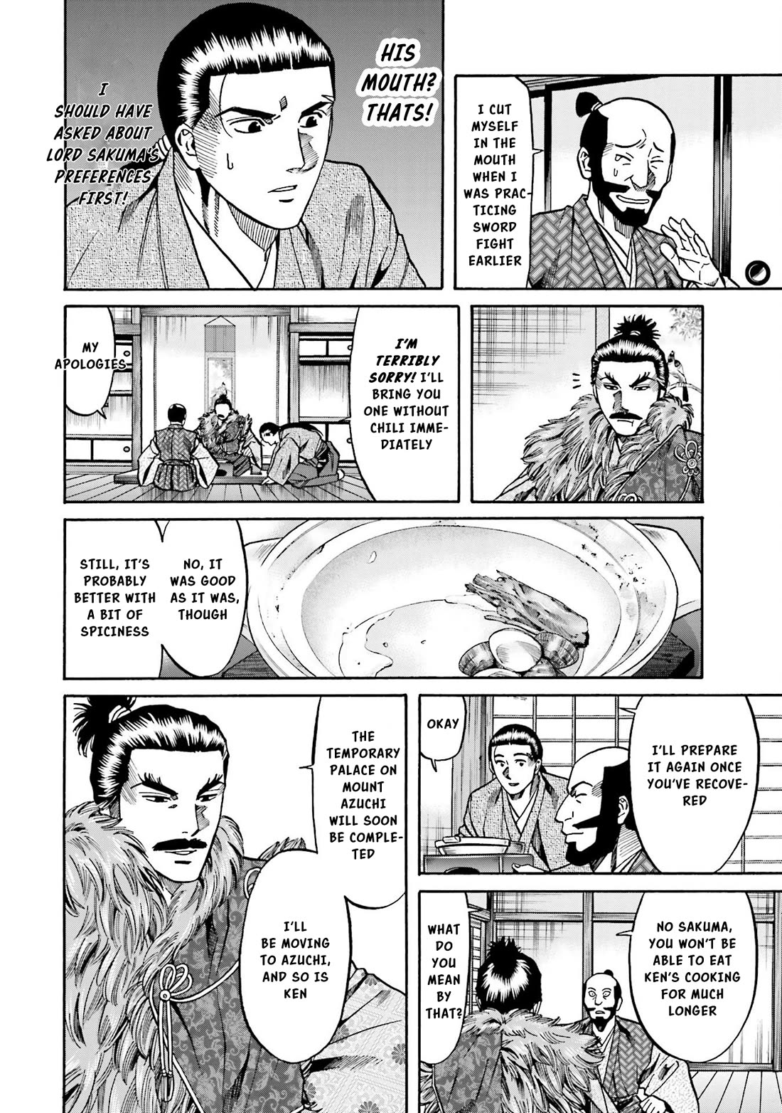 Nobunaga no Chef Chapter 144 page 7 - Chapter 144: The Warring States Tea Gathering