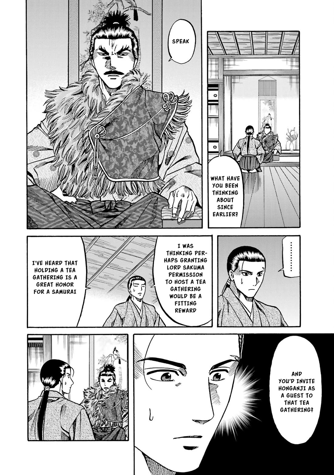 Nobunaga no Chef Chapter 144 page 9 - Chapter 144: The Warring States Tea Gathering