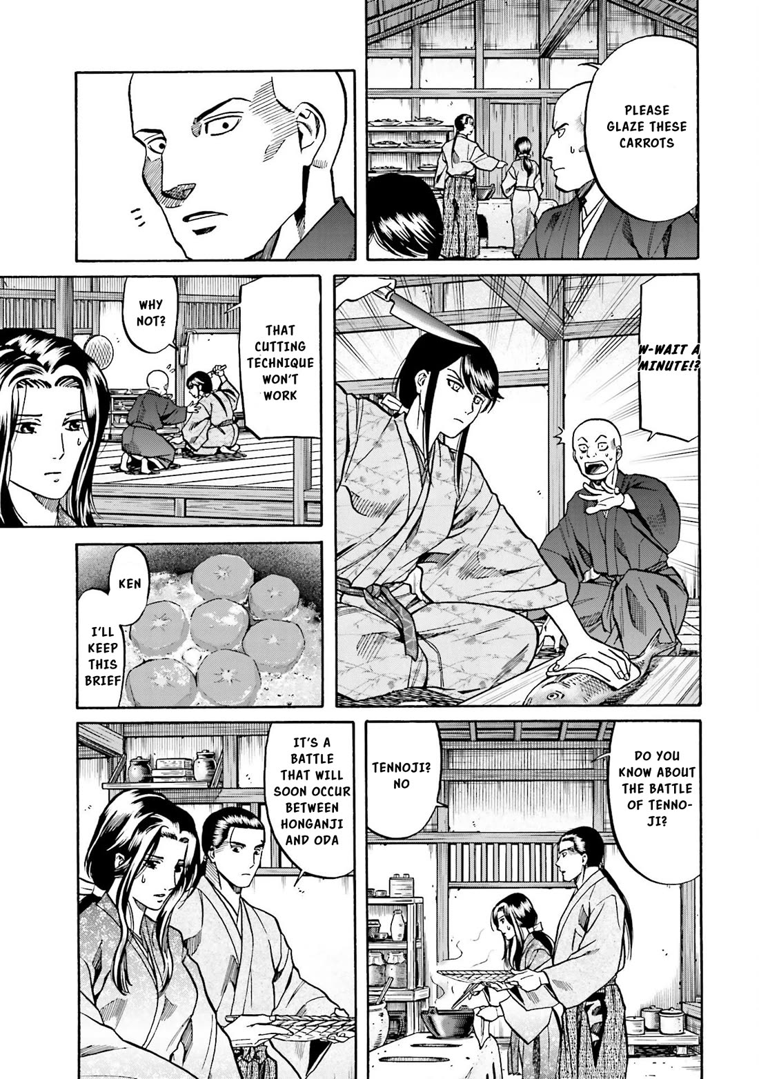 Nobunaga no Chef Chapter 145 page 21 - Chapter 145: Behind the Field