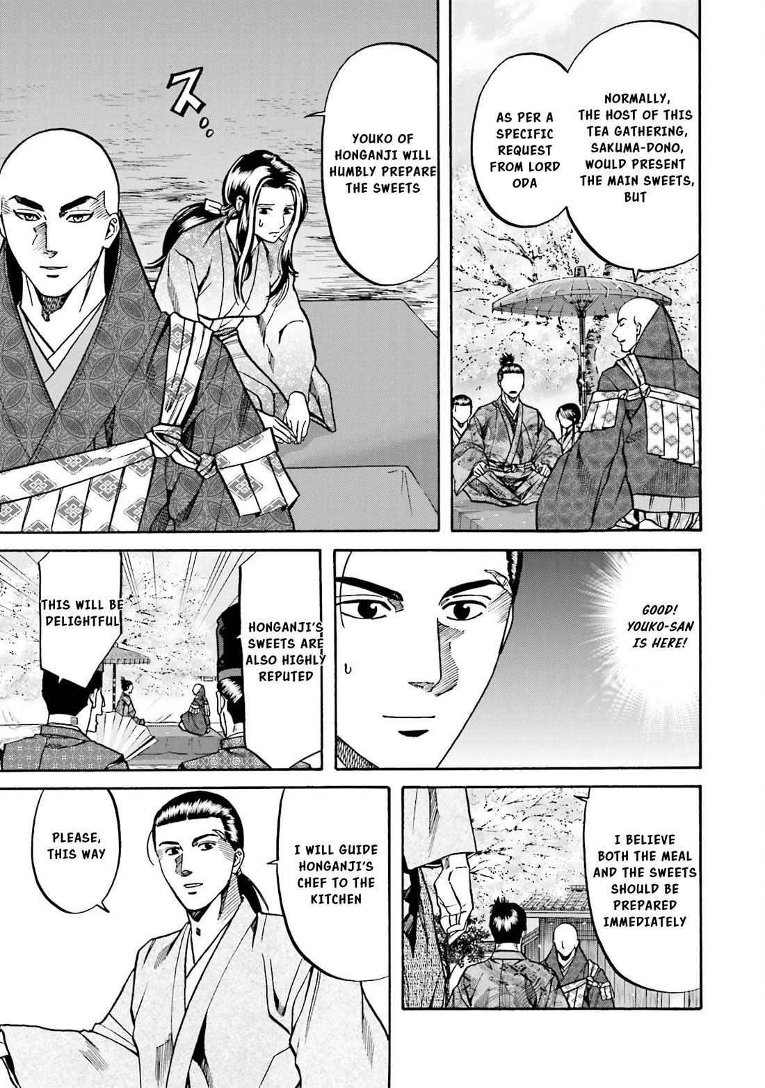 Nobunaga no Chef Chapter 145 page 8 - Chapter 145: Behind the Field