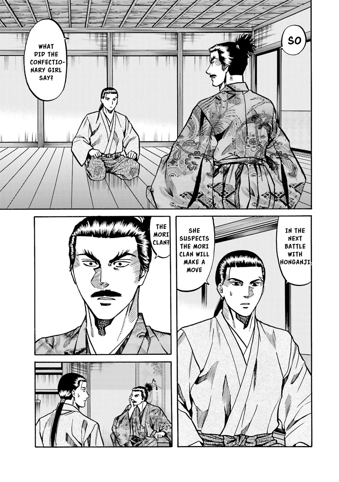Nobunaga no Chef Chapter 146 page 18 - Chapter 146: What must be told