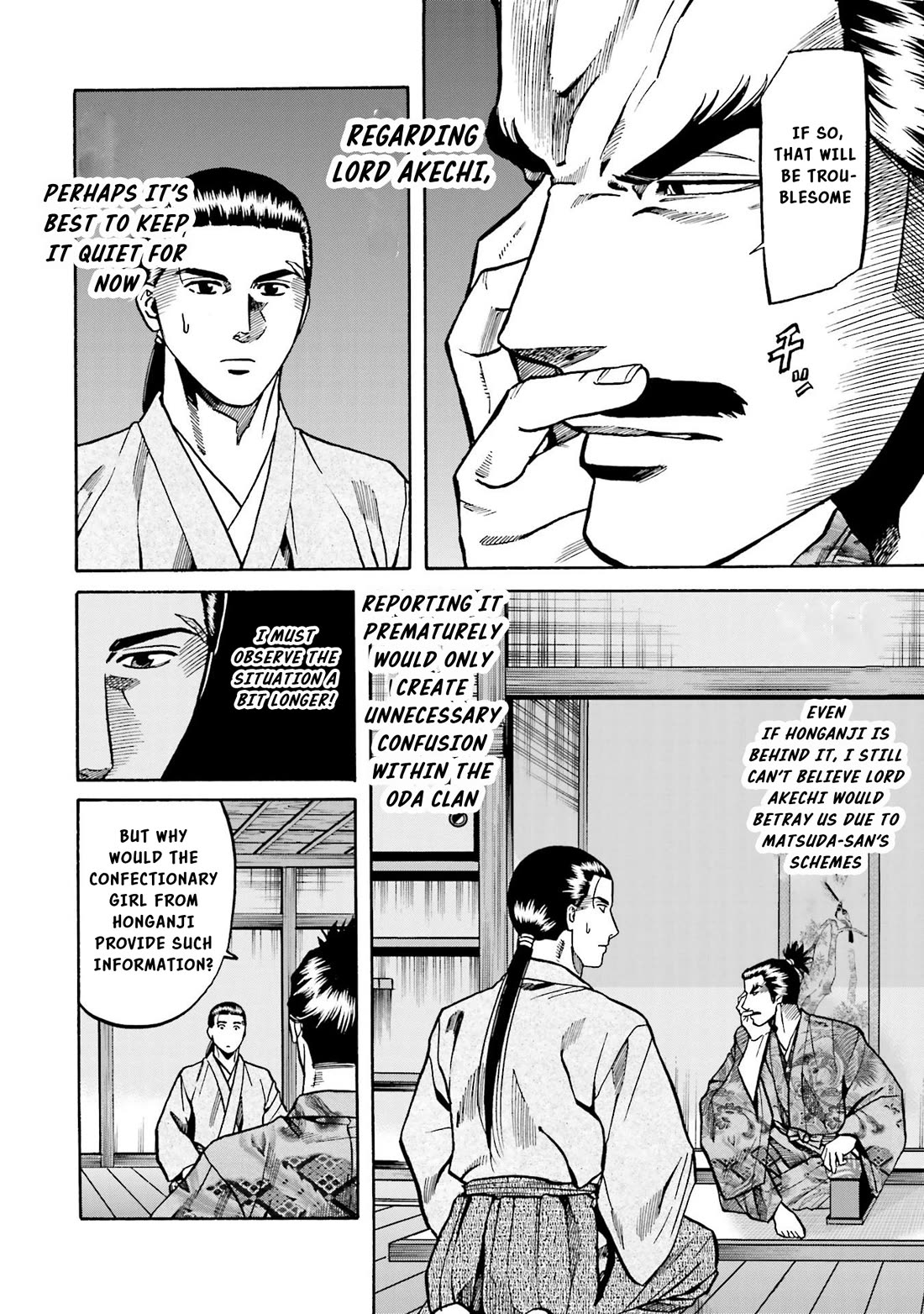 Nobunaga no Chef Chapter 146 page 19 - Chapter 146: What must be told