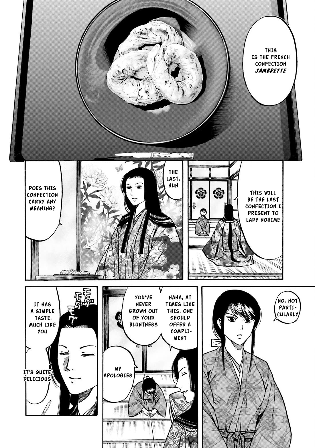 Nobunaga no Chef Chapter 147 page 21 - Chapter 147: Slashing Blade
