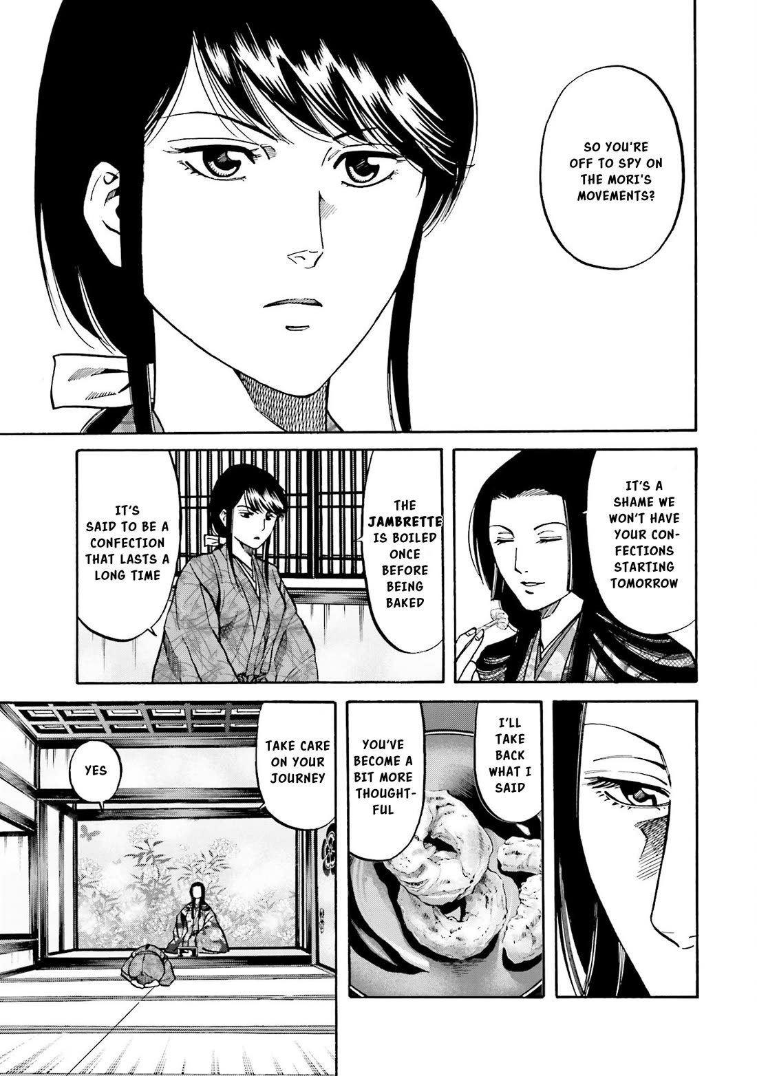 Nobunaga no Chef Chapter 147 page 22 - Chapter 147: Slashing Blade