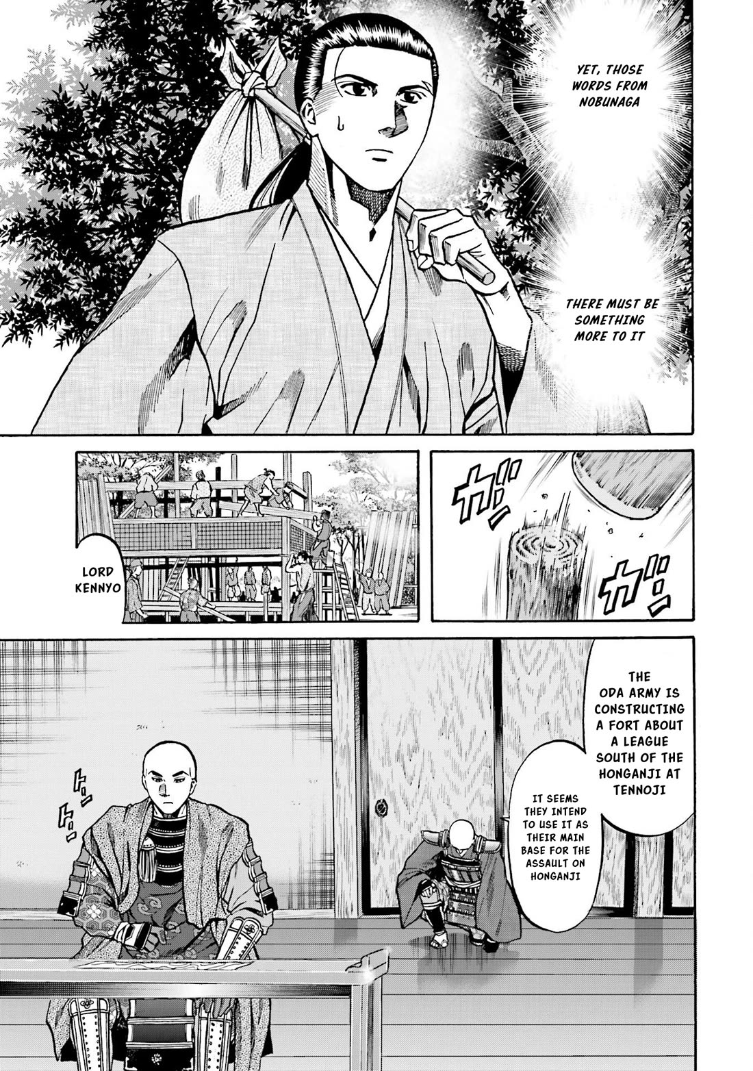 Nobunaga no Chef Chapter 148 page 14 - Chapter 148: The Honganji Rises in Arms!