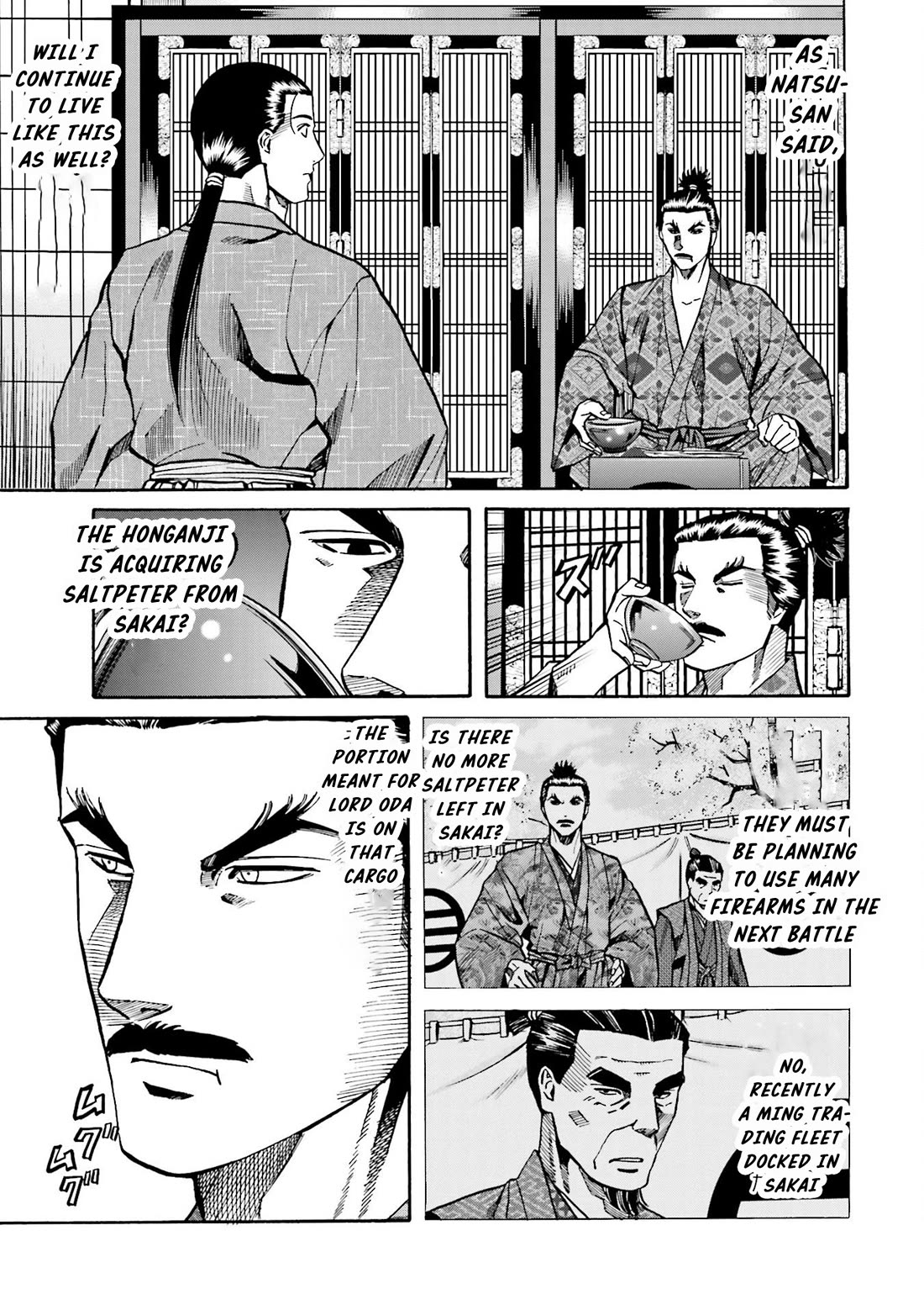 Nobunaga no Chef Chapter 148 page 18 - Chapter 148: The Honganji Rises in Arms!