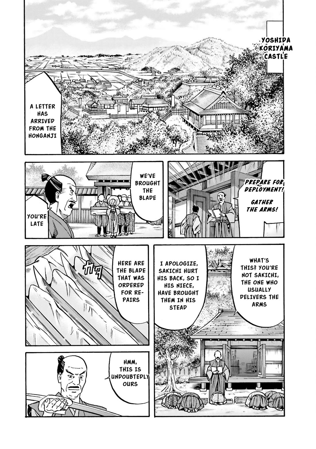 Nobunaga no Chef Chapter 148 page 19 - Chapter 148: The Honganji Rises in Arms!