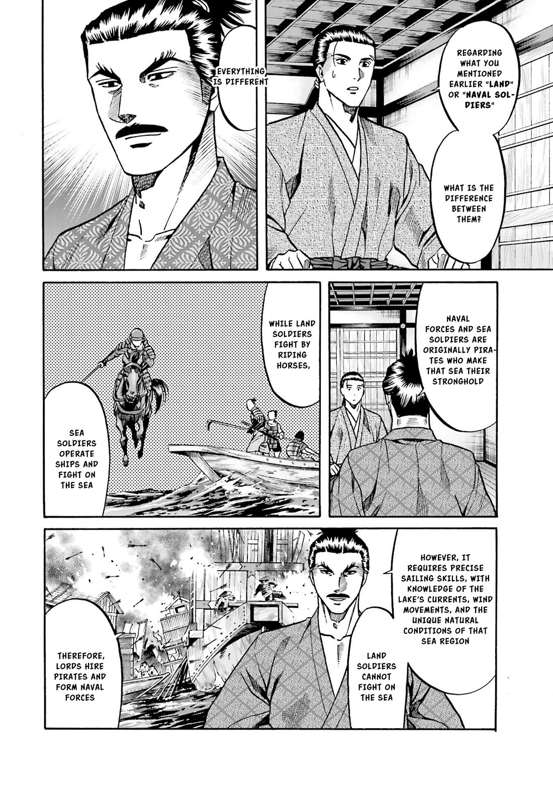 Nobunaga no Chef Chapter 149 page 5 - Chapter 149: The Mori Army