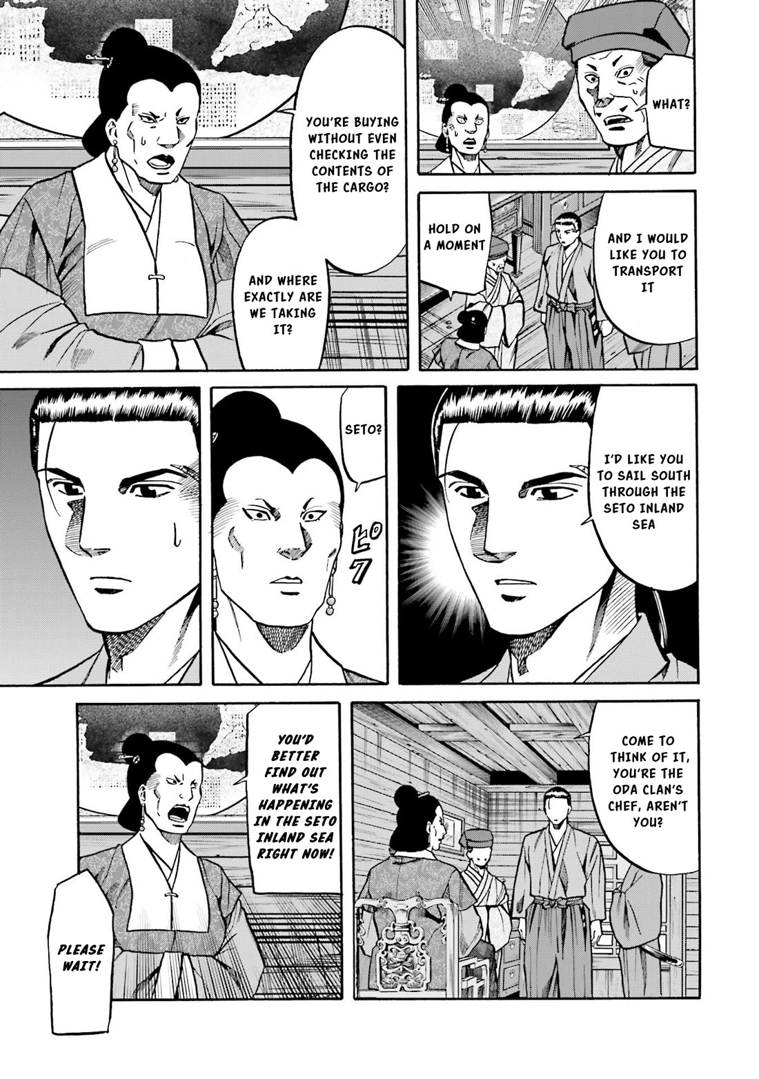 Nobunaga no Chef Chapter 150 page 7 - Chapter 150: The Strategy to halt Mori