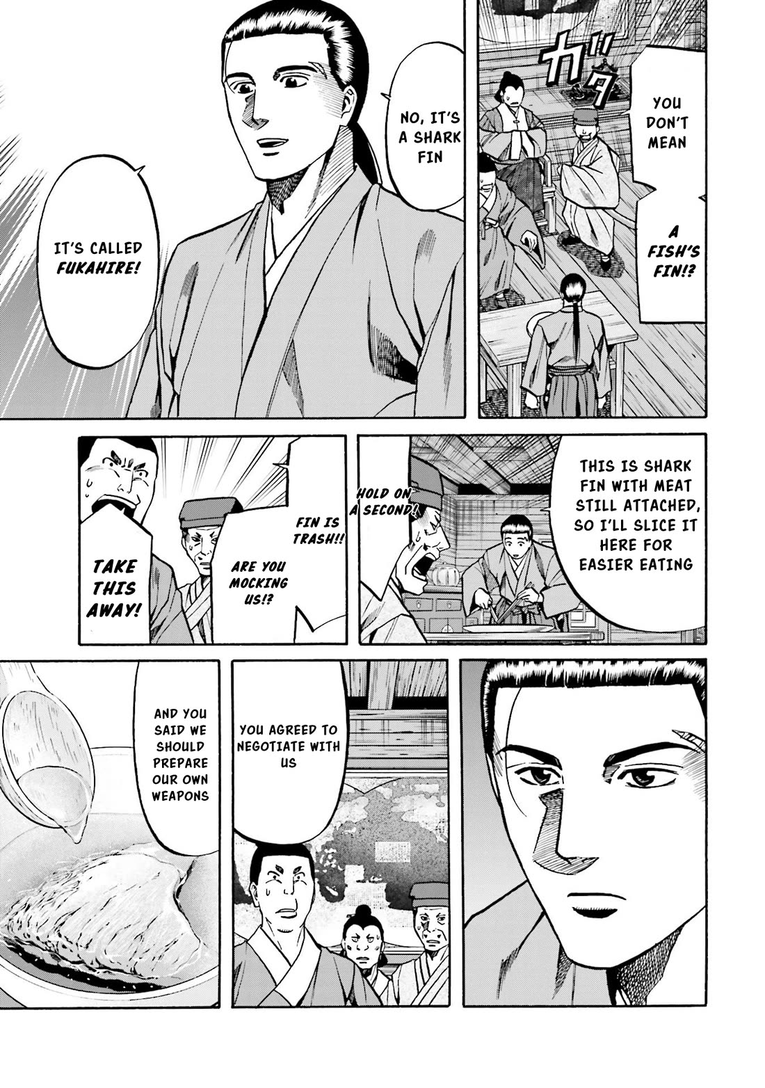 Nobunaga no Chef Chapter 151 page 8 - Chapter 151: A Dish to move Merchants