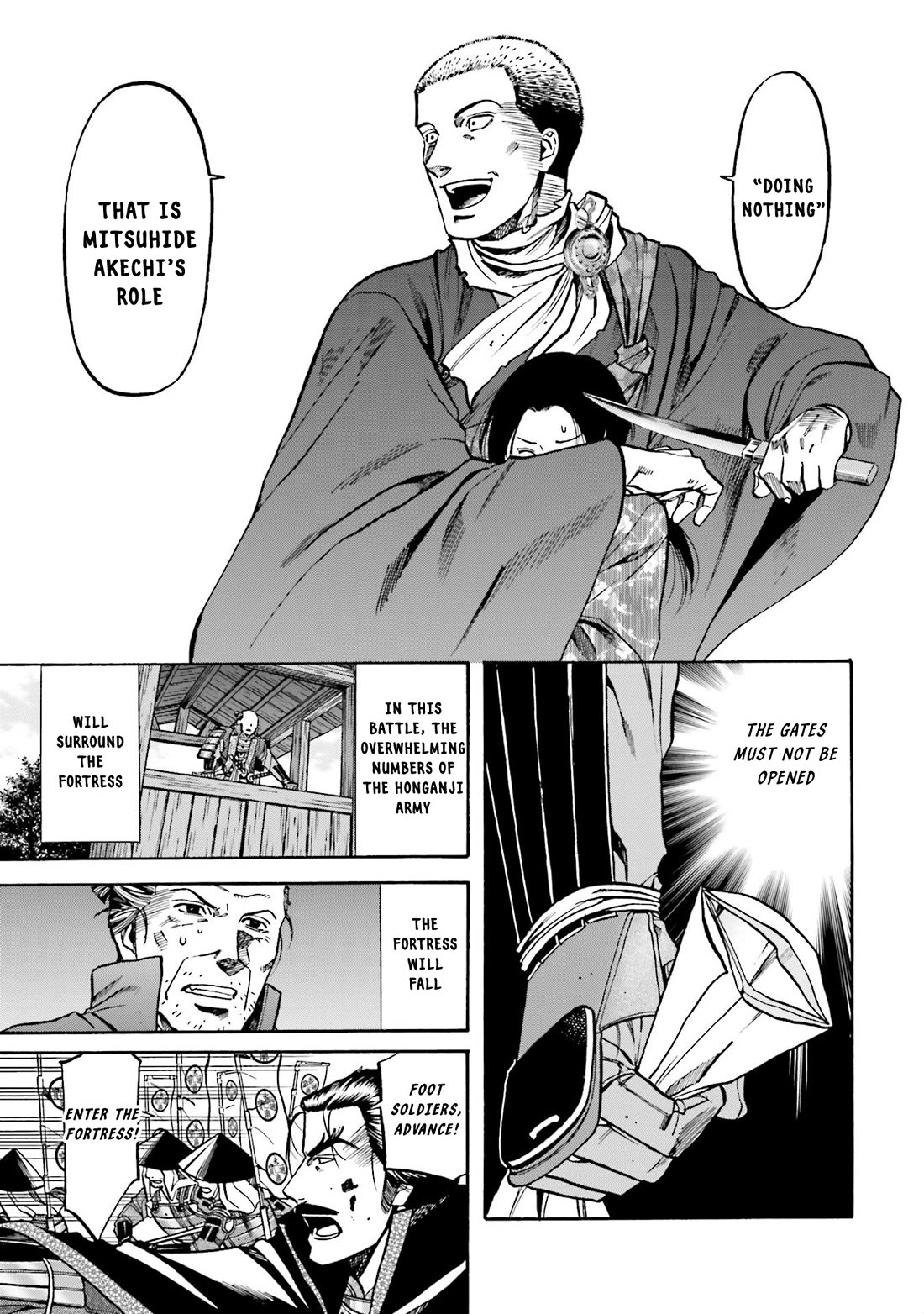 Nobunaga no Chef Chapter 154 page 10 - Chapter 154: Rescue Mitsuhide