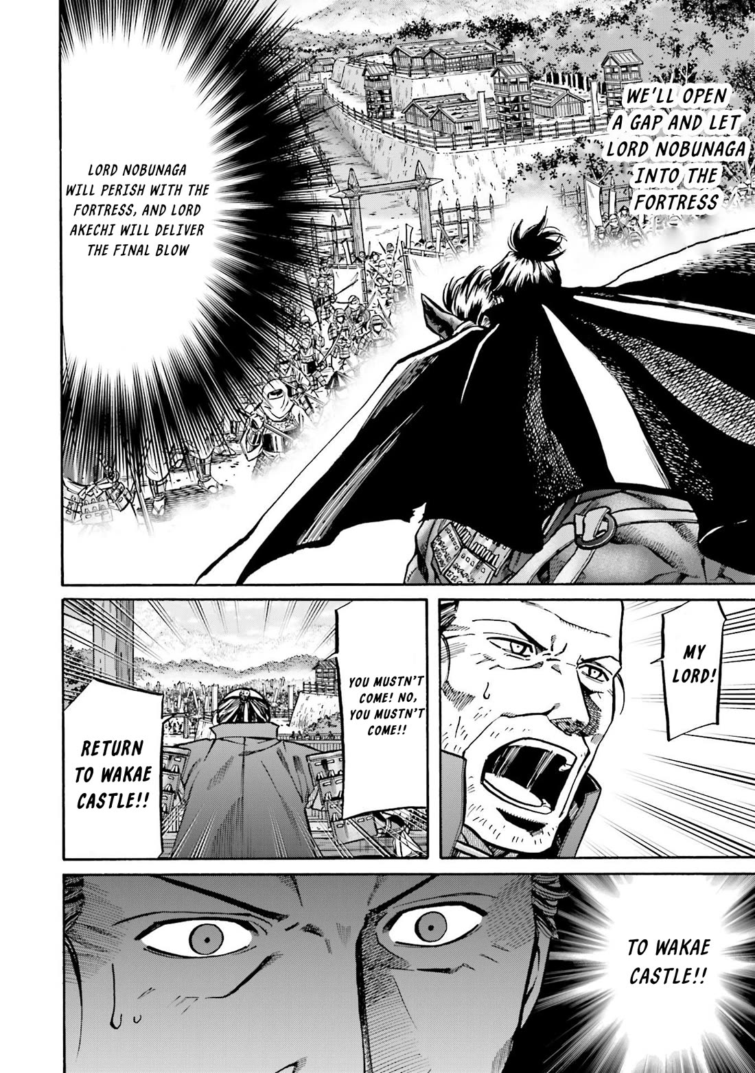 Nobunaga no Chef Chapter 154 page 11 - Chapter 154: Rescue Mitsuhide