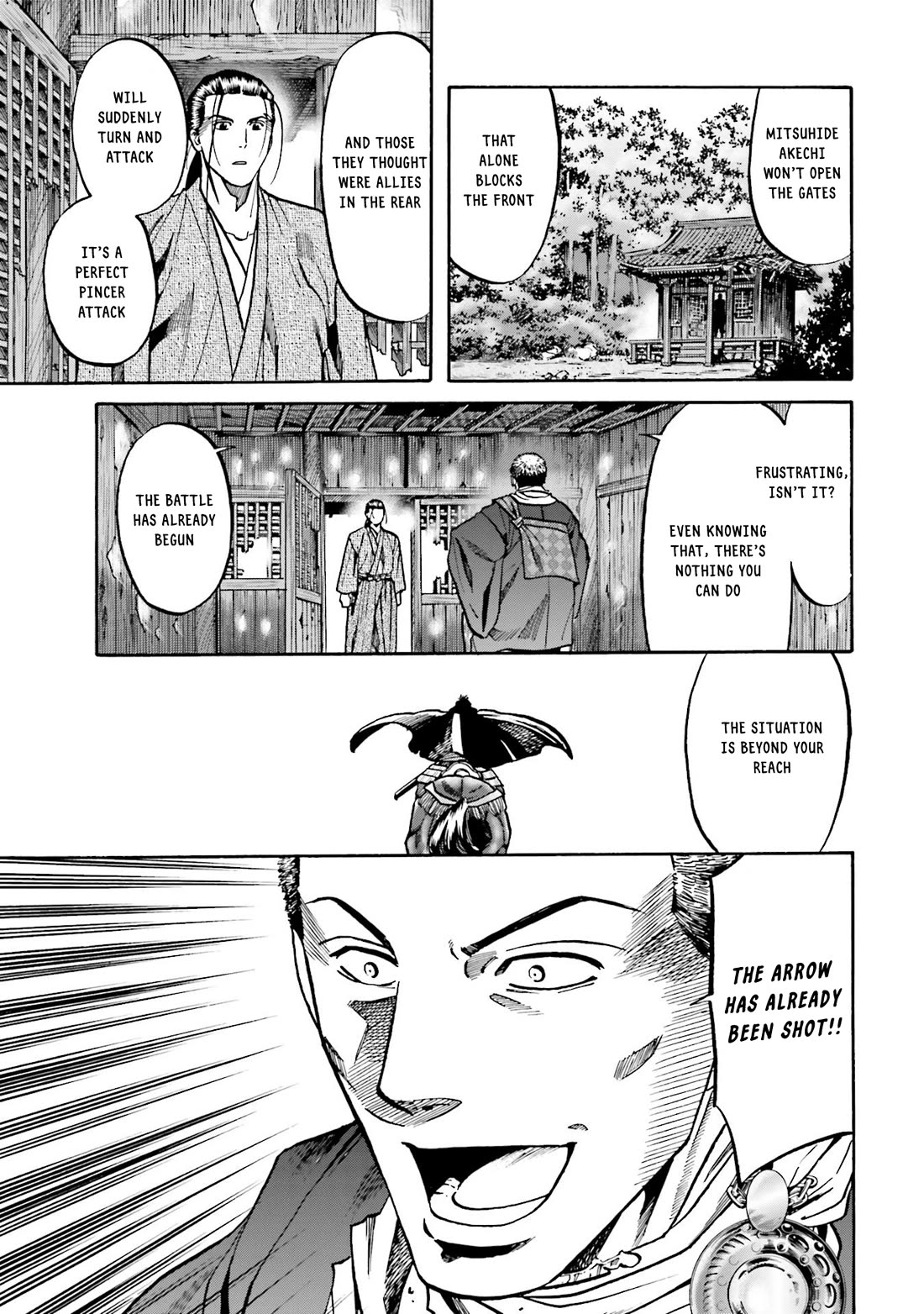 Nobunaga no Chef Chapter 154 page 16 - Chapter 154: Rescue Mitsuhide