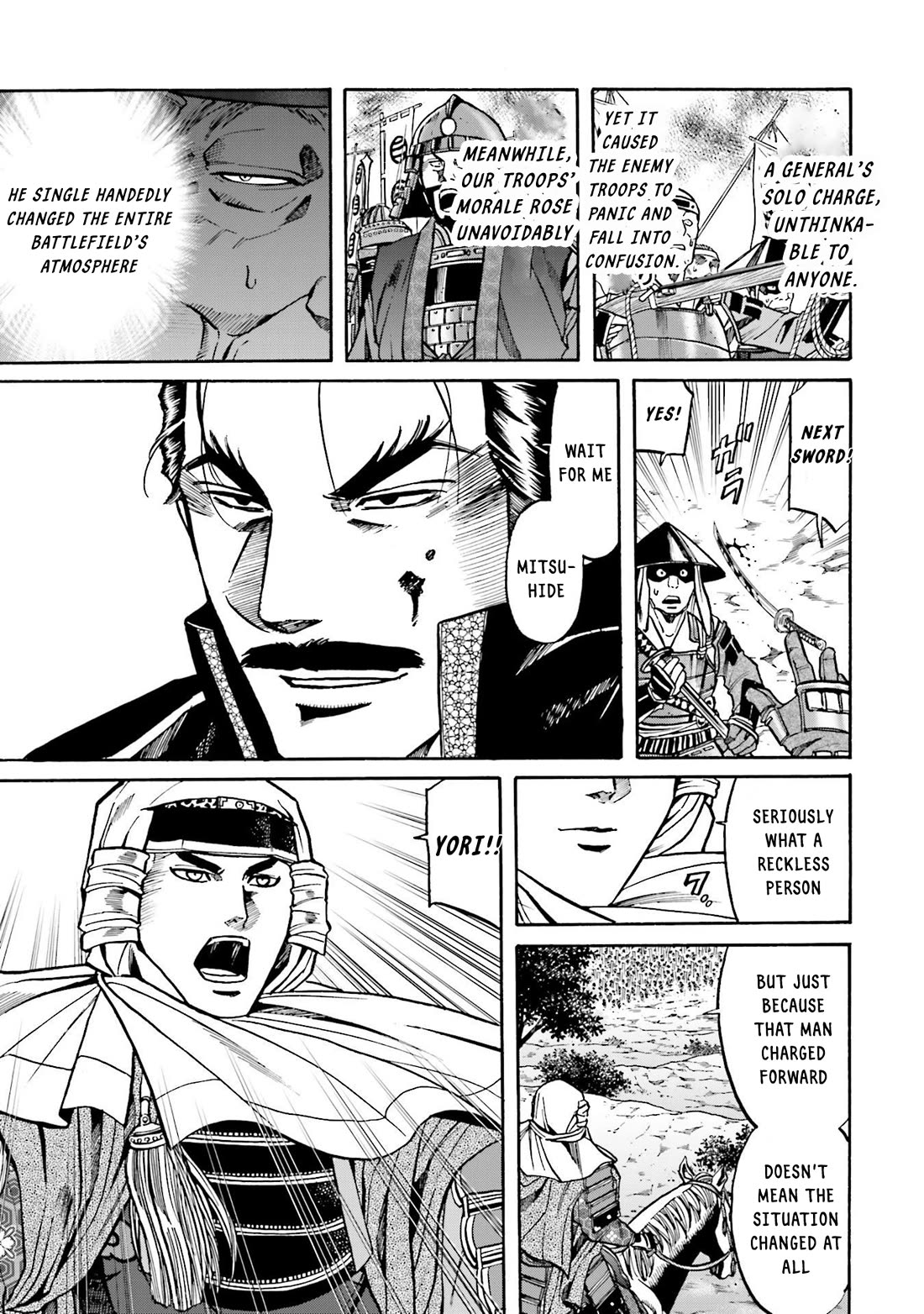 Nobunaga no Chef Chapter 154 page 4 - Chapter 154: Rescue Mitsuhide