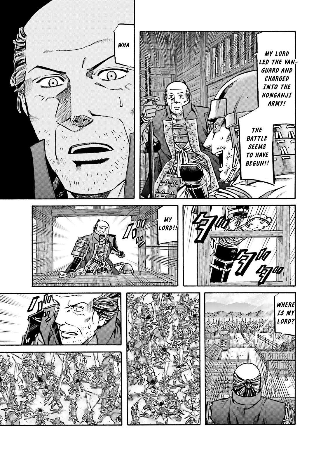 Nobunaga no Chef Chapter 154 page 6 - Chapter 154: Rescue Mitsuhide