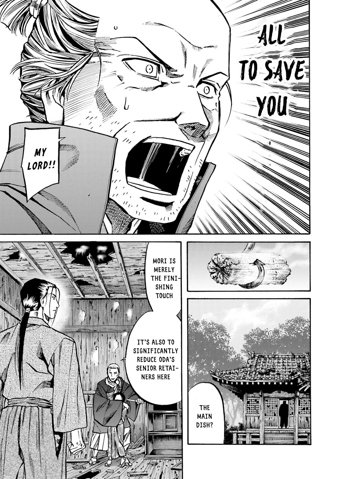 Nobunaga no Chef Chapter 154 page 8 - Chapter 154: Rescue Mitsuhide