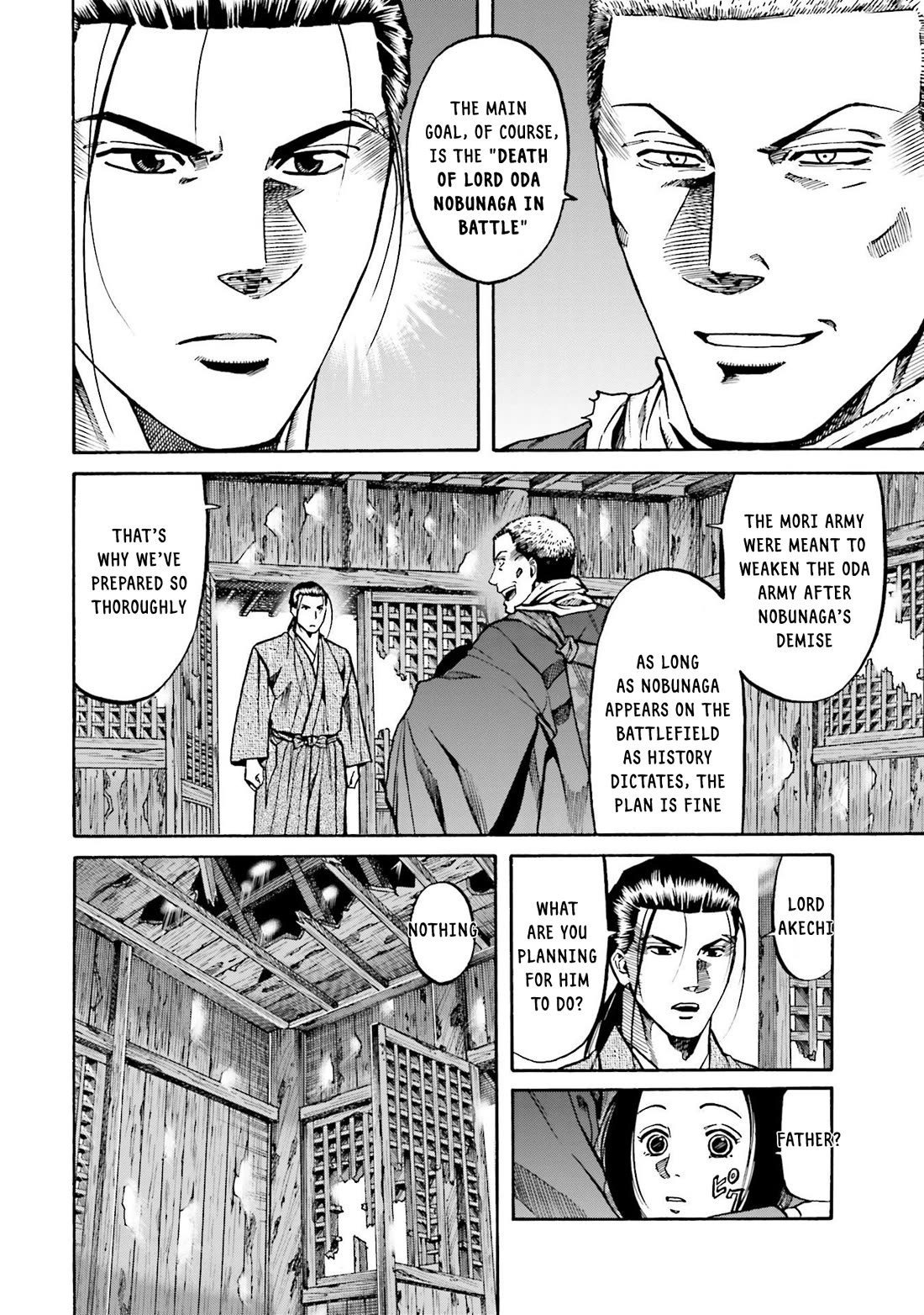 Nobunaga no Chef Chapter 154 page 9 - Chapter 154: Rescue Mitsuhide