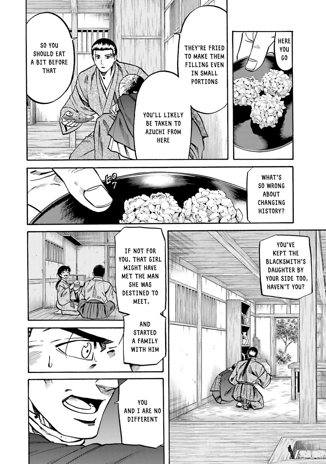 Nobunaga no Chef Chapter 156 page 14 - Chapter 156: Everyone's Wish