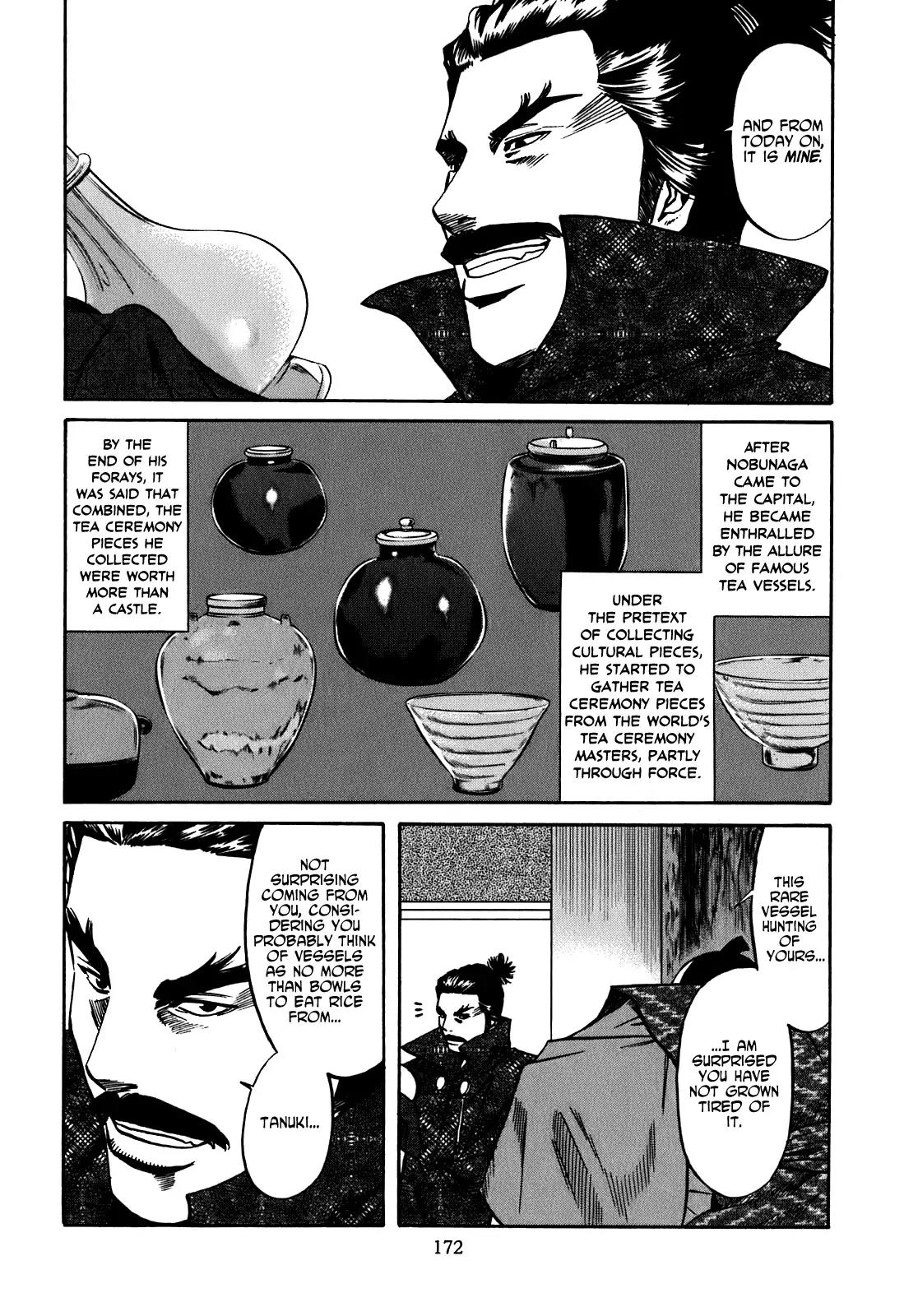 Nobunaga no Chef Chapter 16 page 5 - Chapter 16: At Nijou Castle