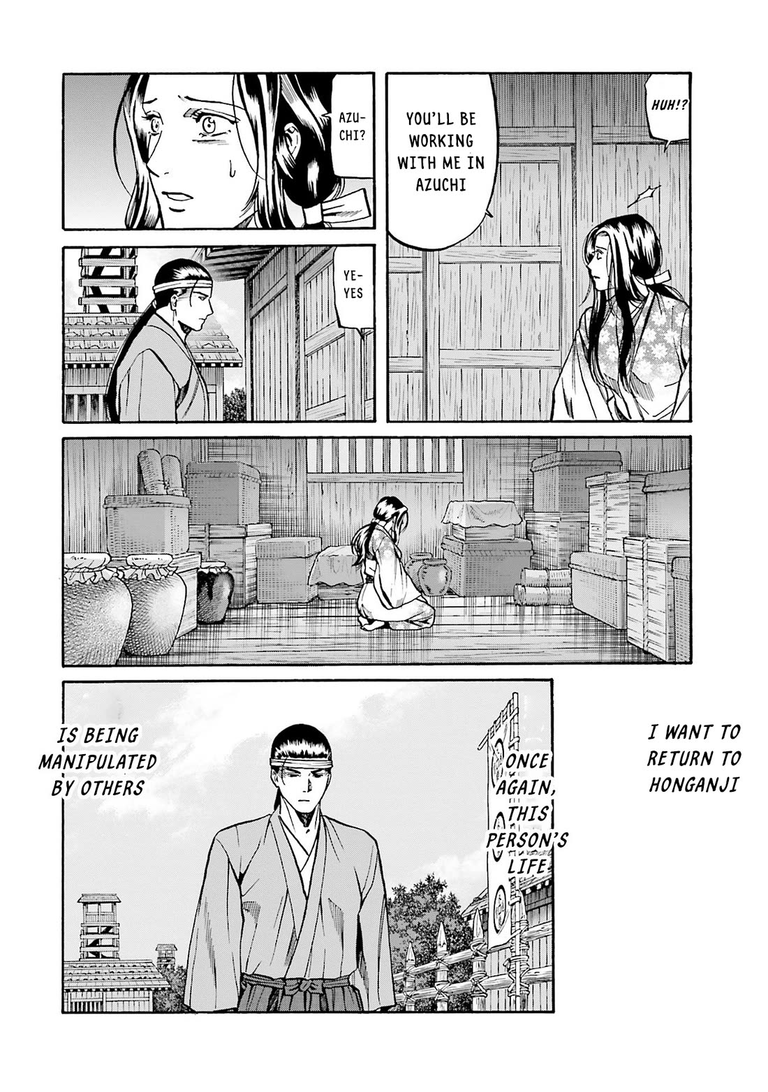 Nobunaga no Chef Chapter 160 page 8 - Chapter 160: Hachiko's Fate