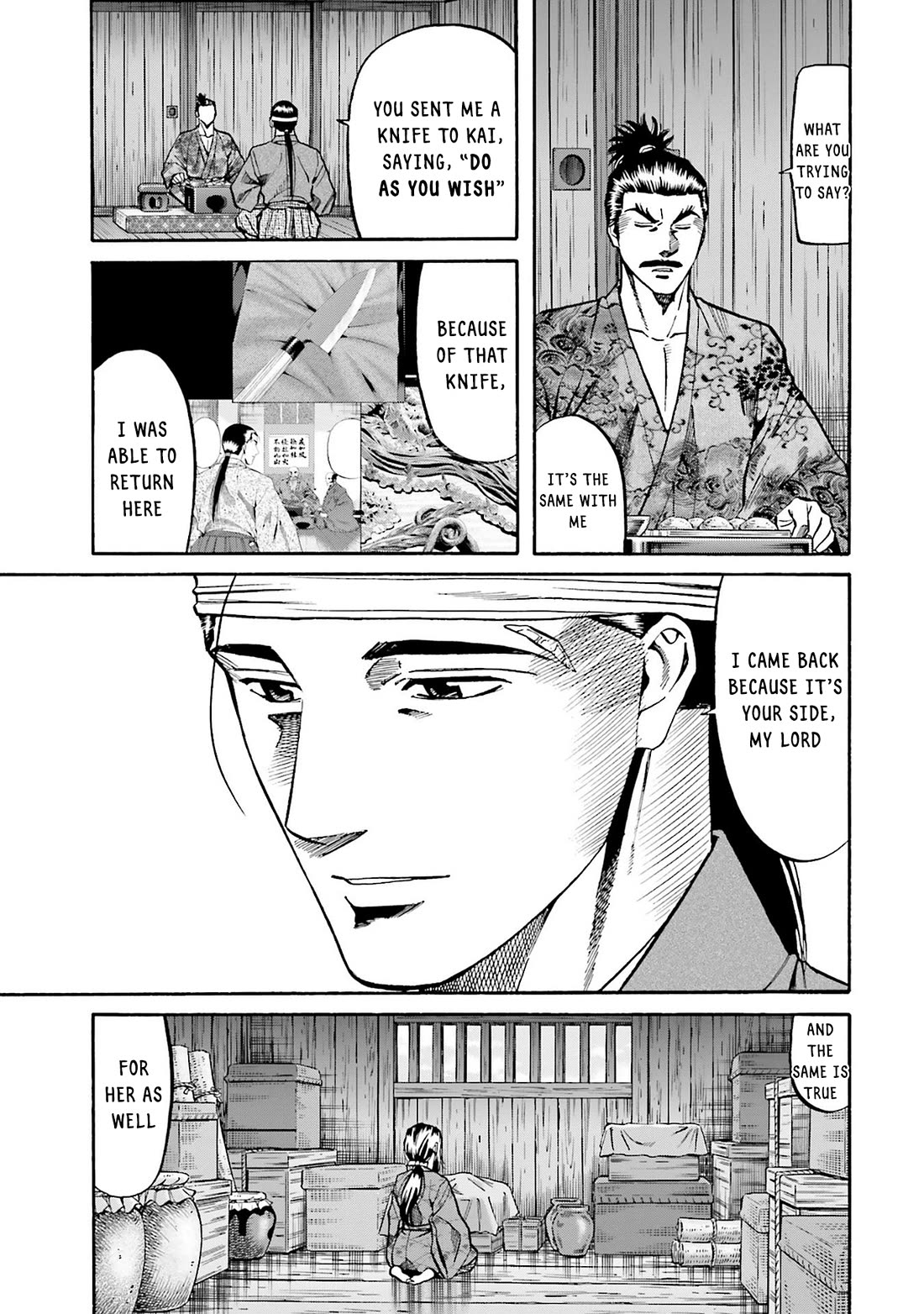 Nobunaga no Chef Chapter 161 page 13 - Chapter 161: Risking Life on Land