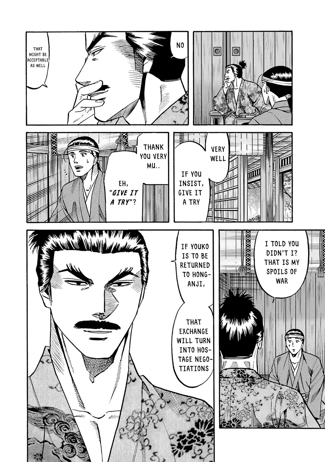 Nobunaga no Chef Chapter 161 page 16 - Chapter 161: Risking Life on Land