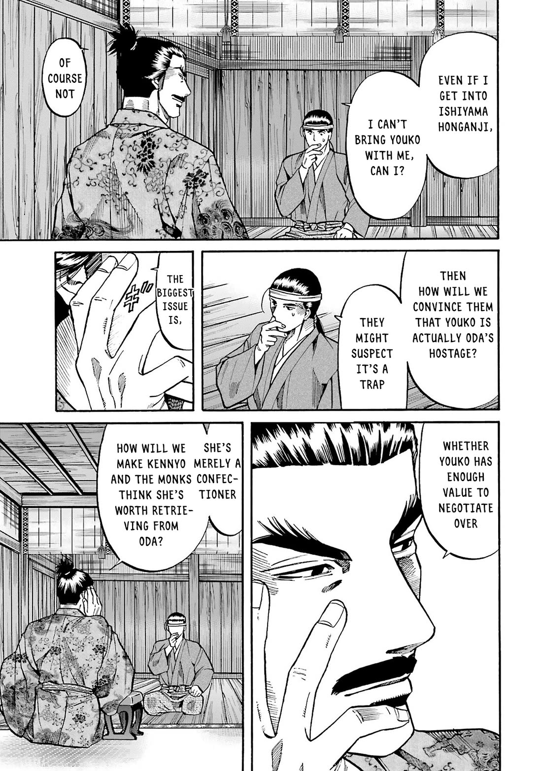 Nobunaga no Chef Chapter 161 page 19 - Chapter 161: Risking Life on Land